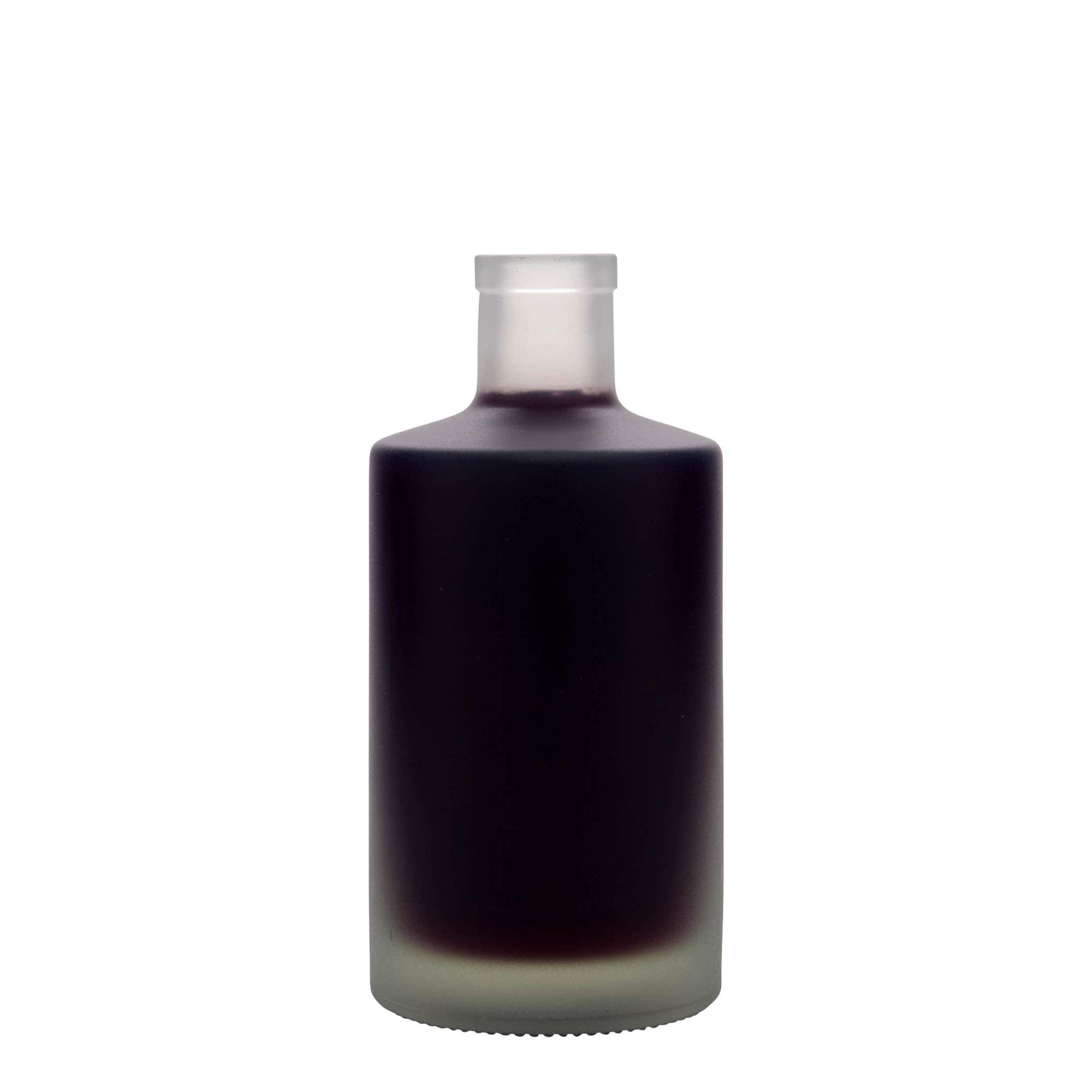 500 ml glassflaske 'Caroline', frostet, åpning: kork