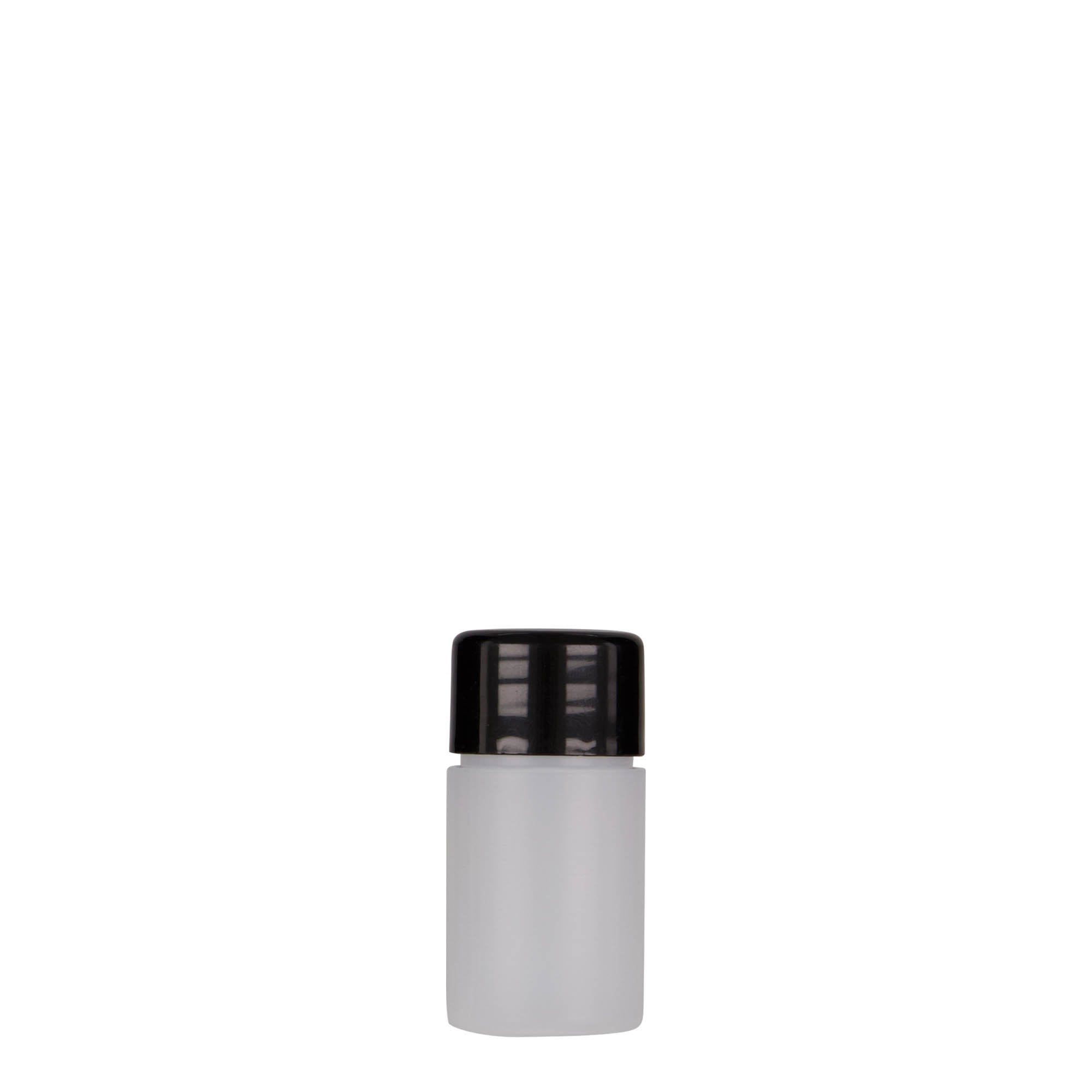 15 ml plastflaske 'Tuffy', HDPE, natur, munningsåpning: 24/410