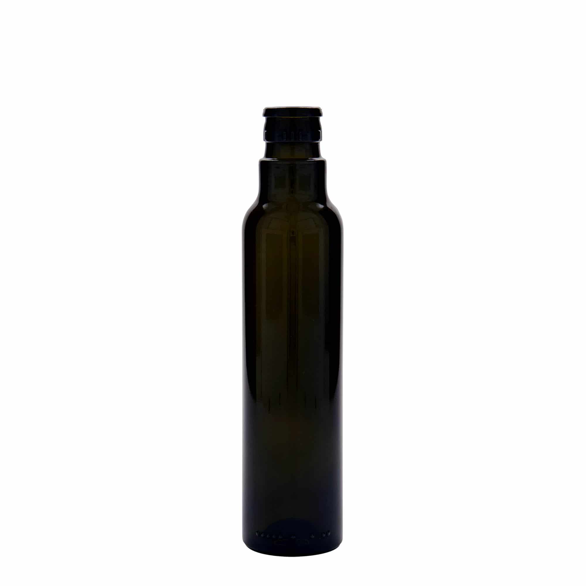 250 ml eddik-/oljeflaske "Willy New", glass, antikkgrønn, åpning: DOP 250 ml eddik-/oljeflaske "Willy New", glass, antikkgrønn, åpning: DOP