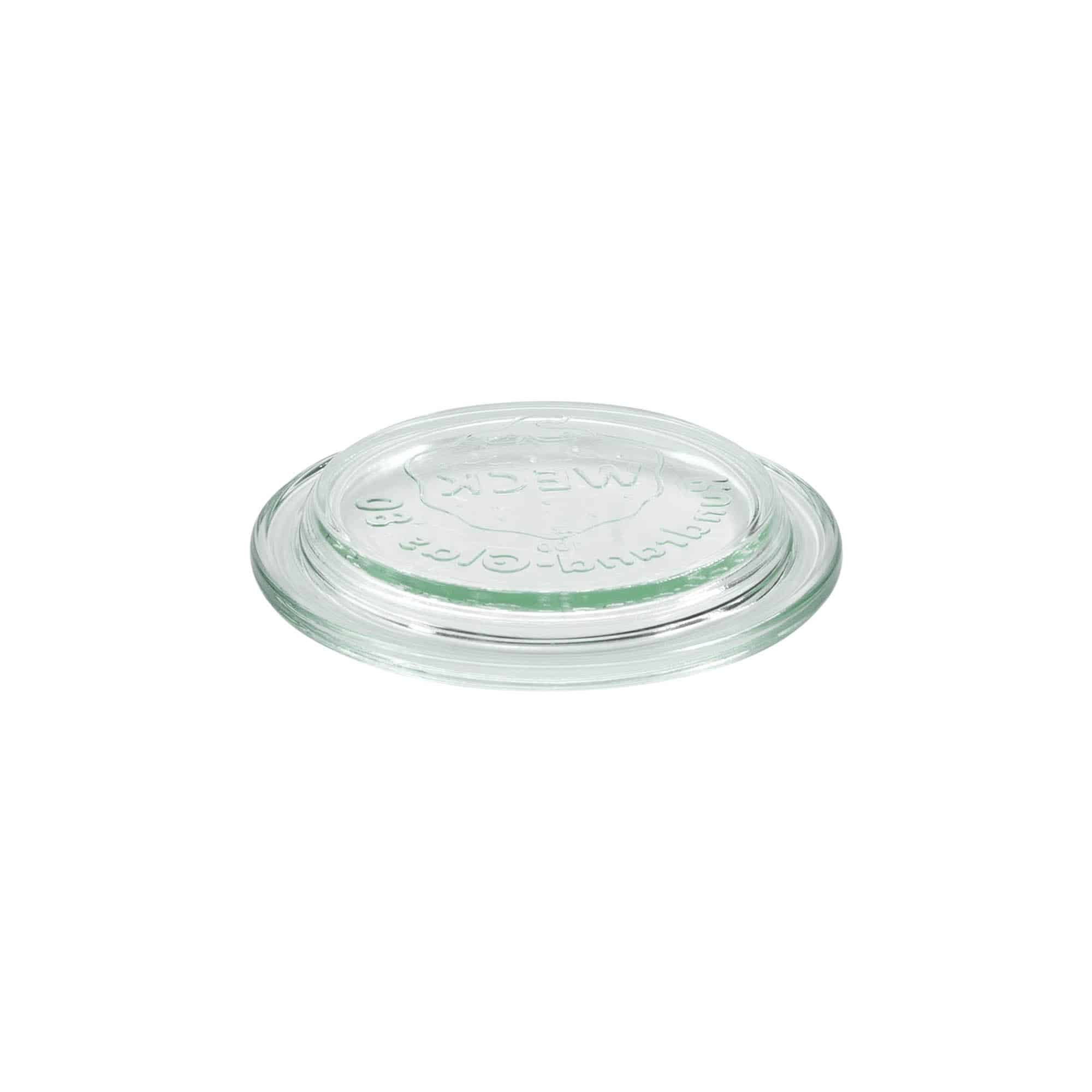 WECK-glasslokk med rund kant, for åpning: RR80