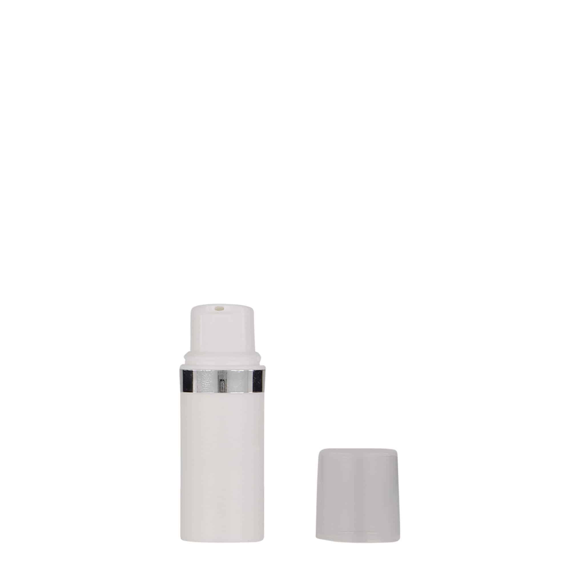 5 ml luftløs dispenser 'Nano', PP-plast, hvit 5 ml luftløs dispenser 'Nano', PP-plast, hvit