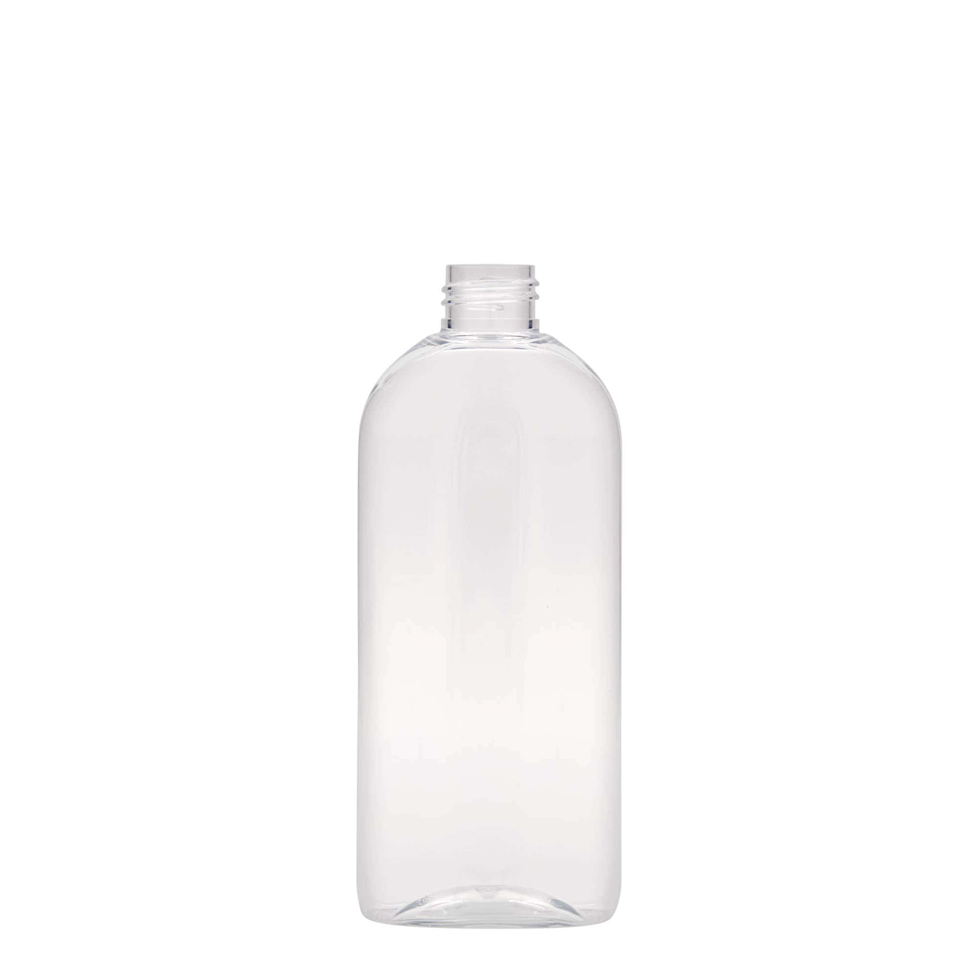 250 ml PET-flaske 'Iris', oval, plast, åpning: 24/410