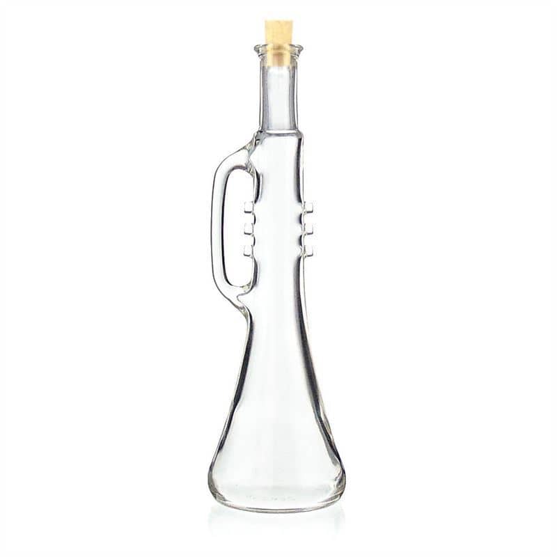 500 ml glassflaske "Trompet", åpning: Kork 500 ml glassflaske "Trompet", åpning: Kork