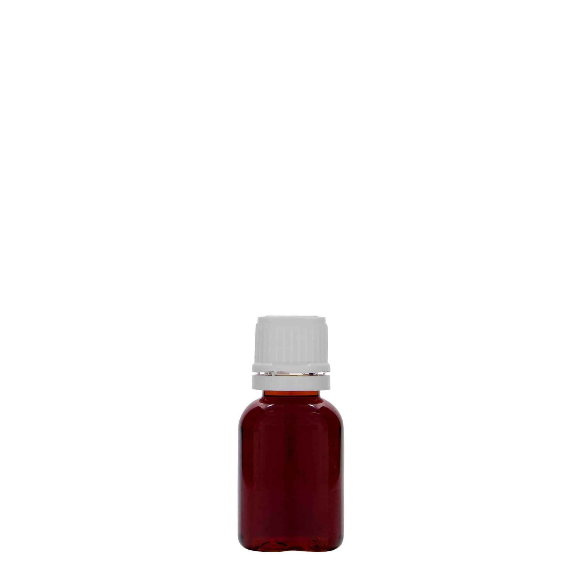 20 ml PET-medisinflaske "Easy Living", plast, åpning: DIN 18