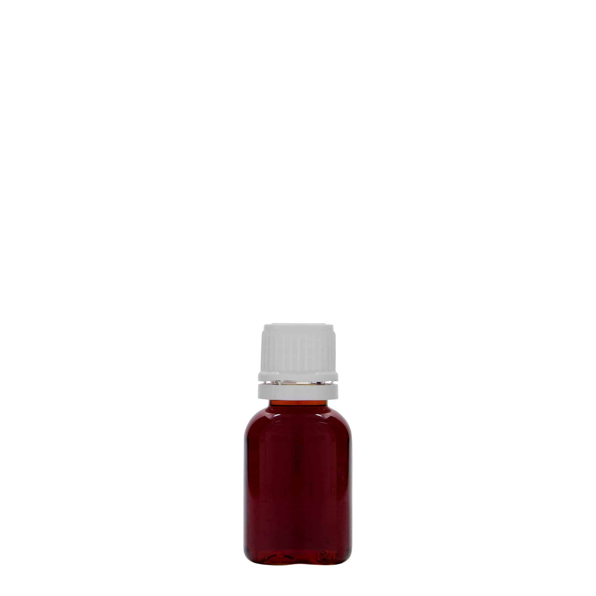20 ml PET-medisinflaske 'Easy Living', plast, åpning: DIN 18 20 ml PET-medisinflaske 'Easy Living', plast, åpning: DIN 18
