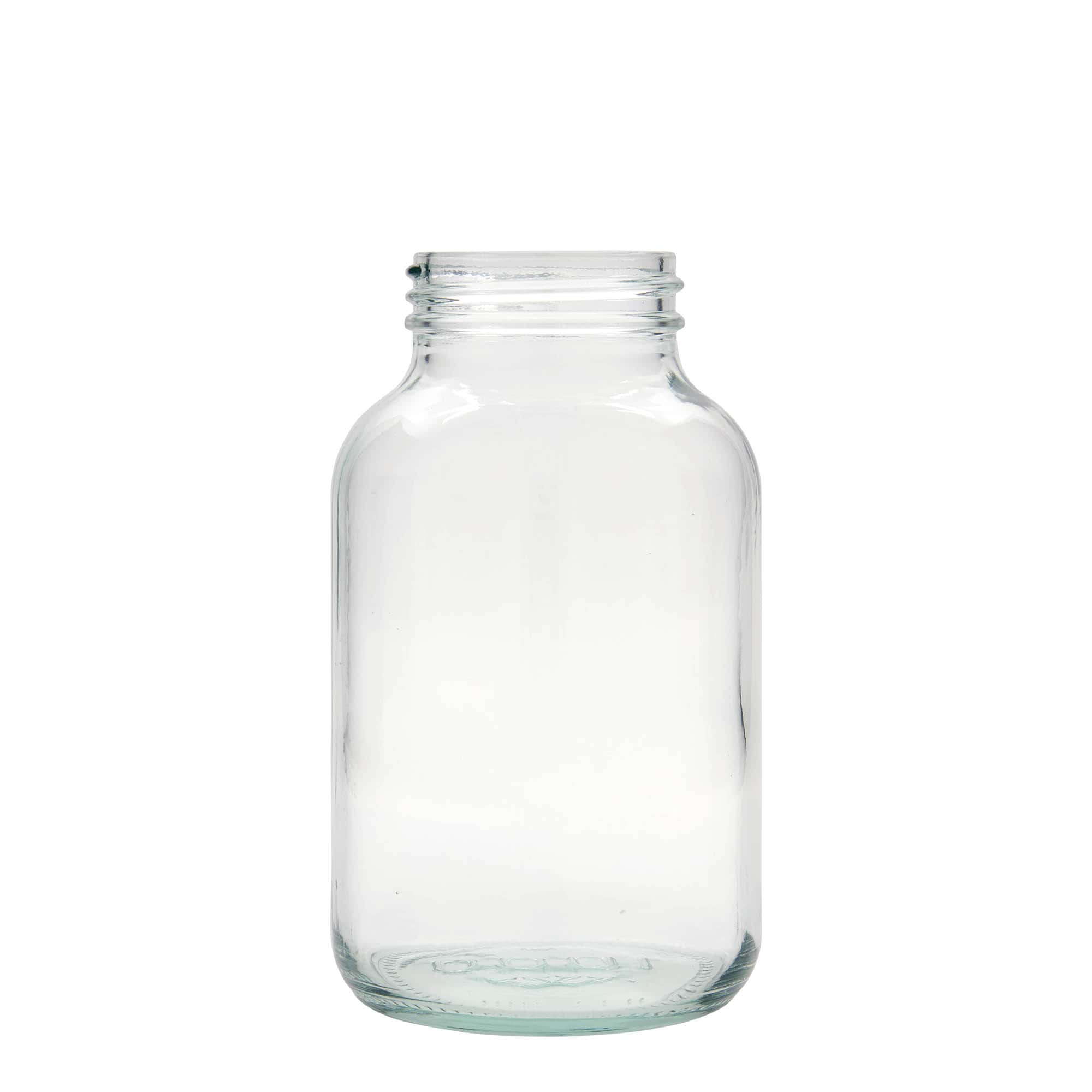 1000 ml vidhalset glass, åpning: DIN 68 1000 ml vidhalset glass, åpning: DIN 68