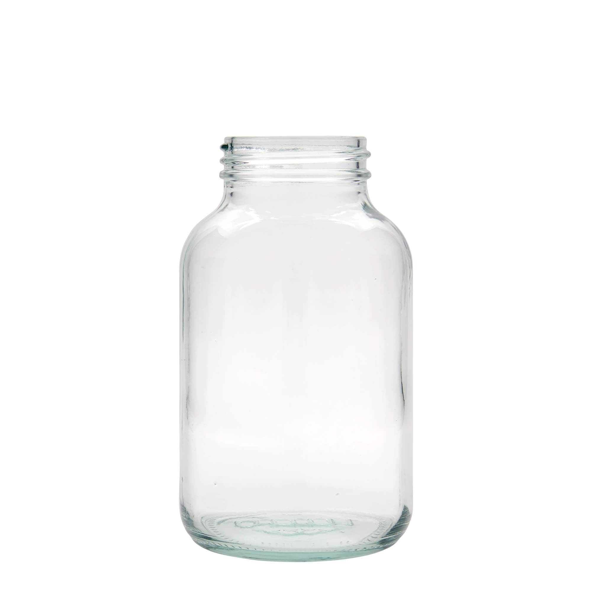 1.000 ml vidåpnet glass, åpning: DIN 68