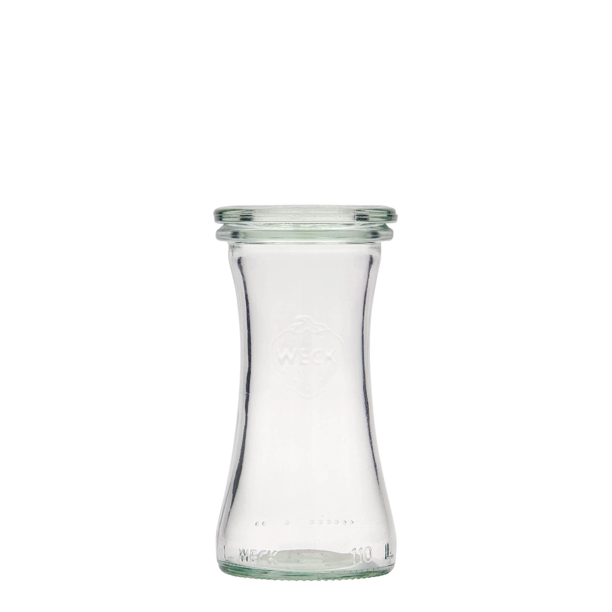 110 ml WECK delikatesseglass, åpning: rundkant
