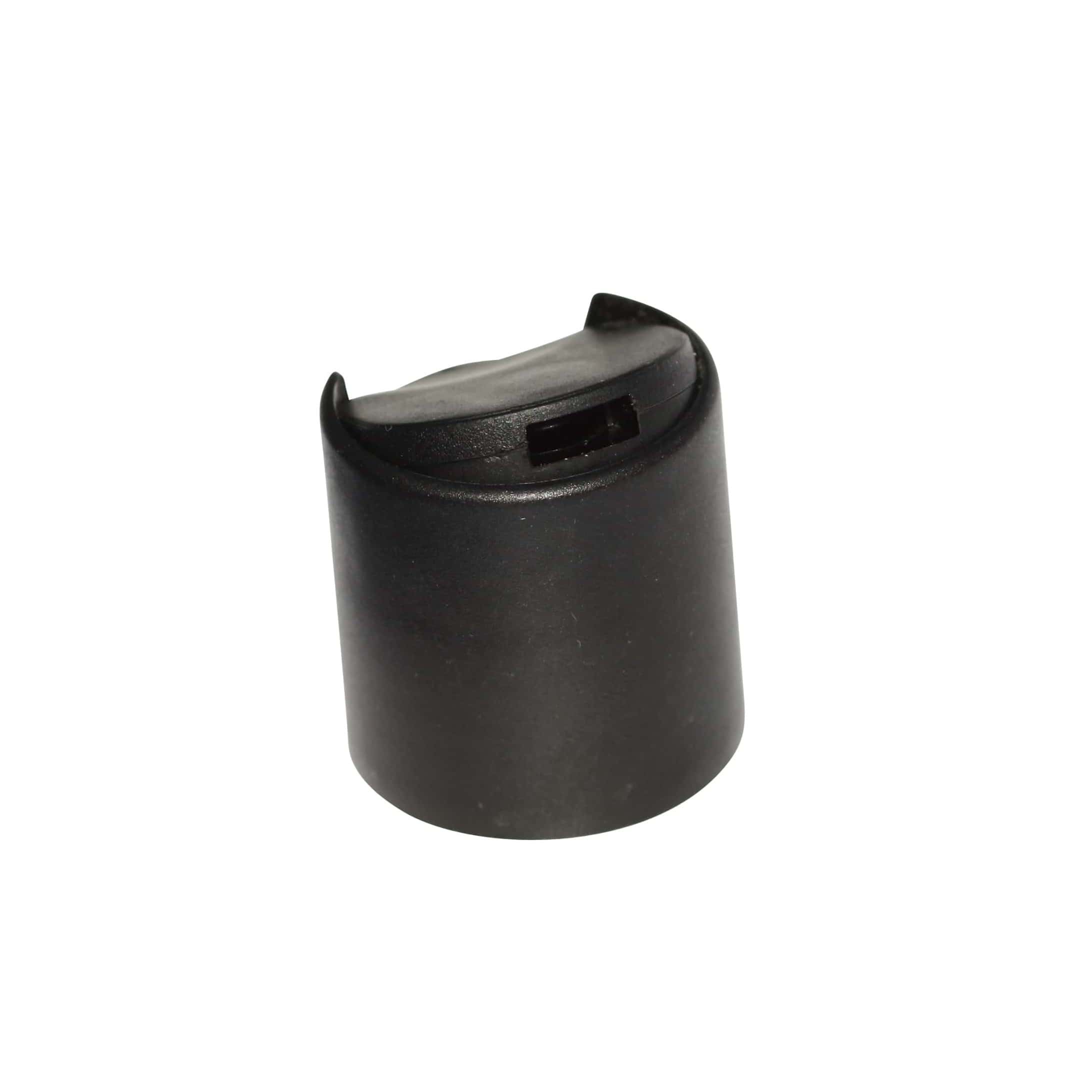 Skrukork Disc Top, PP-plast, svart, for åpning: 24/410