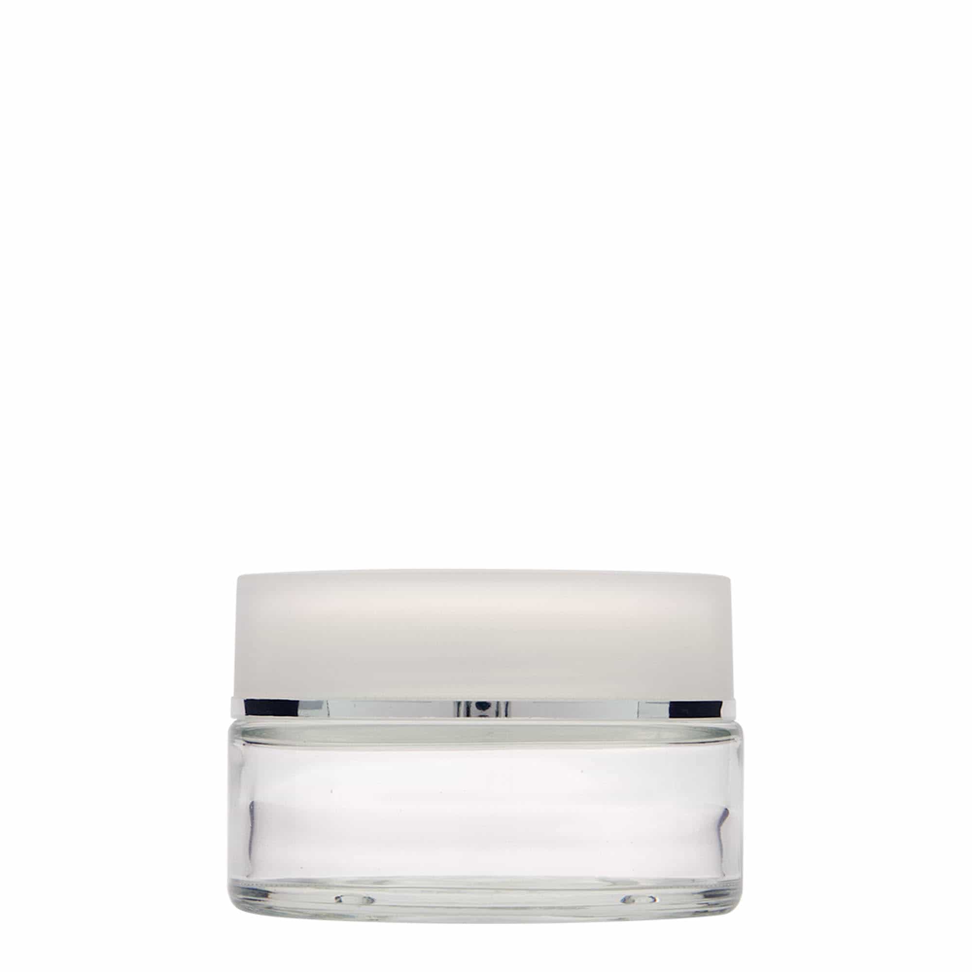 100 ml krukke 'Clear Edition', glass, åpning: skrukork