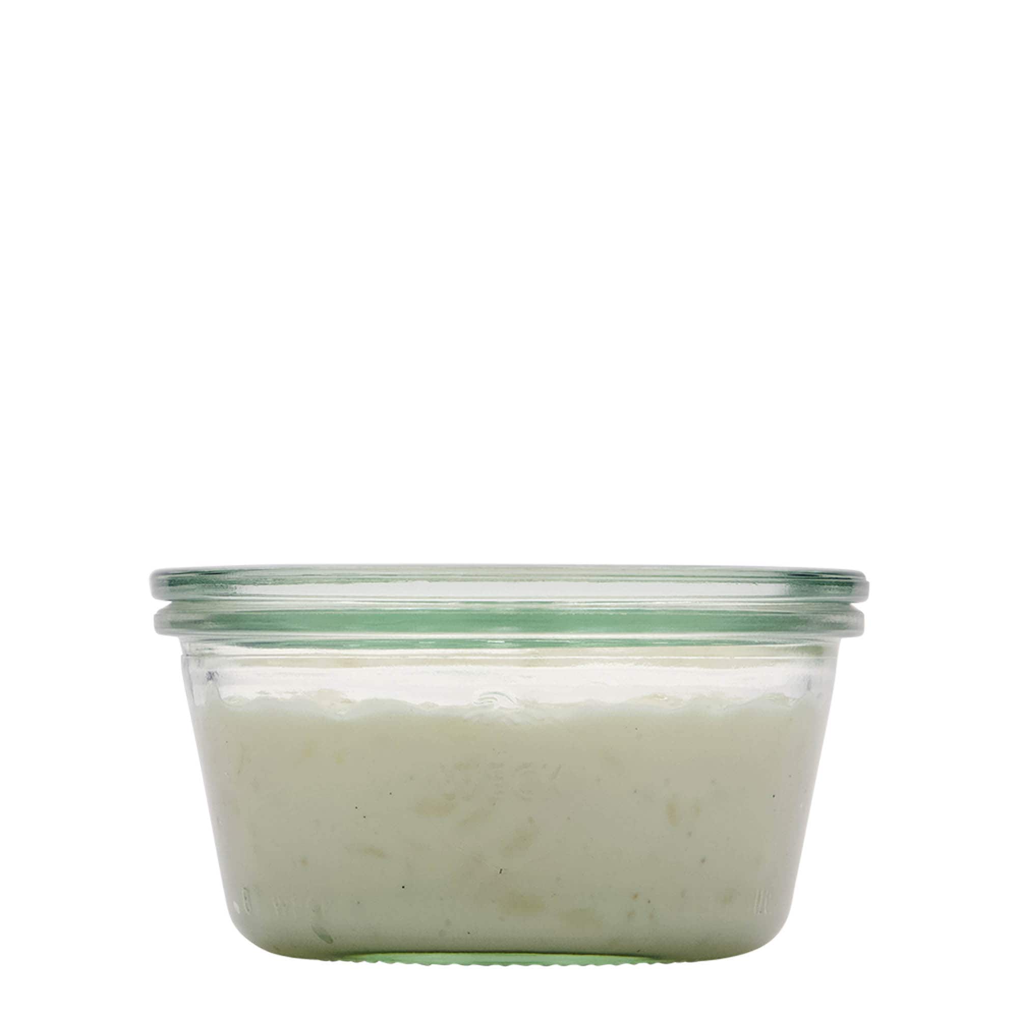 290 ml WECK-sturzglass, åpning: rund kant