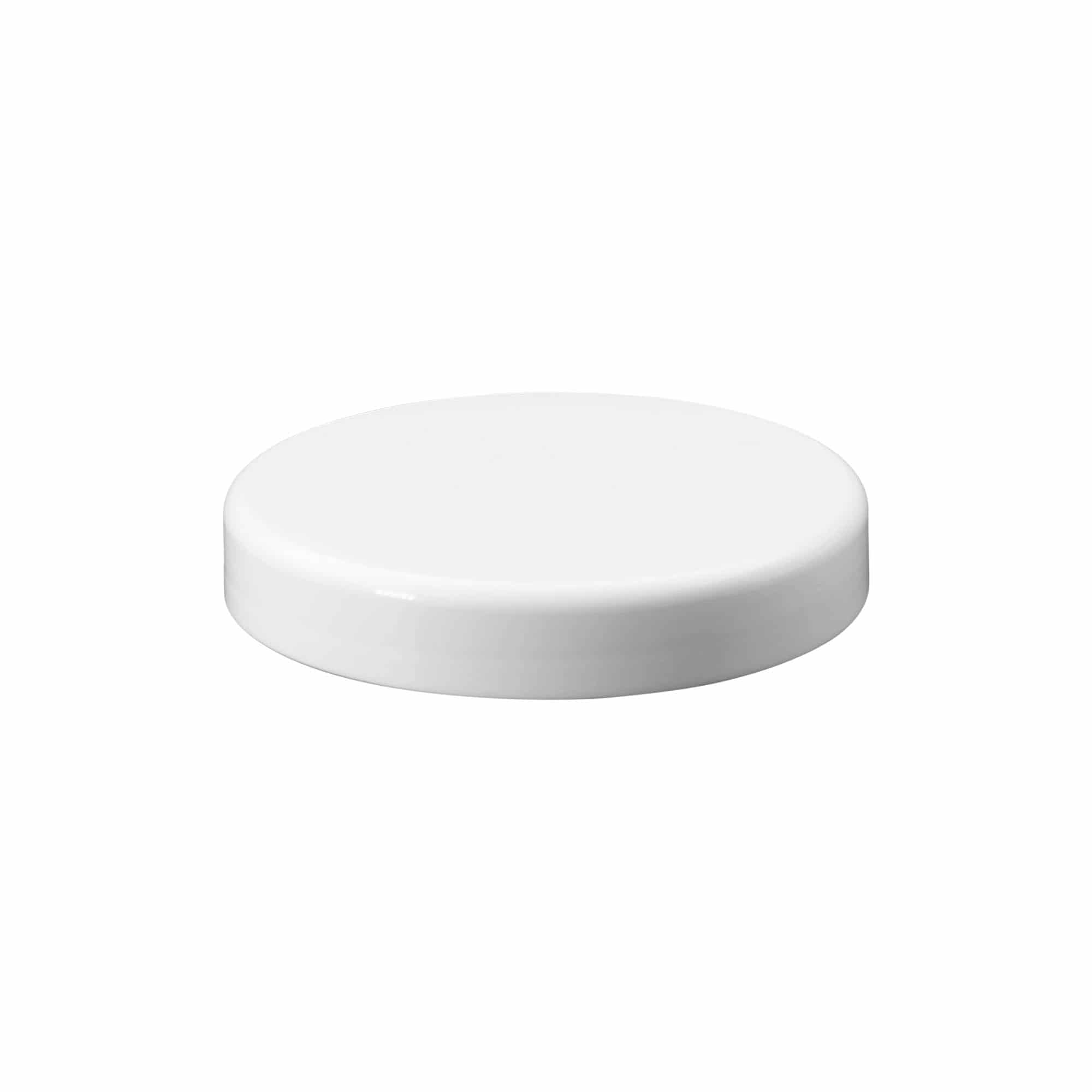 Skrulokk, PP-plast, hvit, for åpning: GPI 100/400