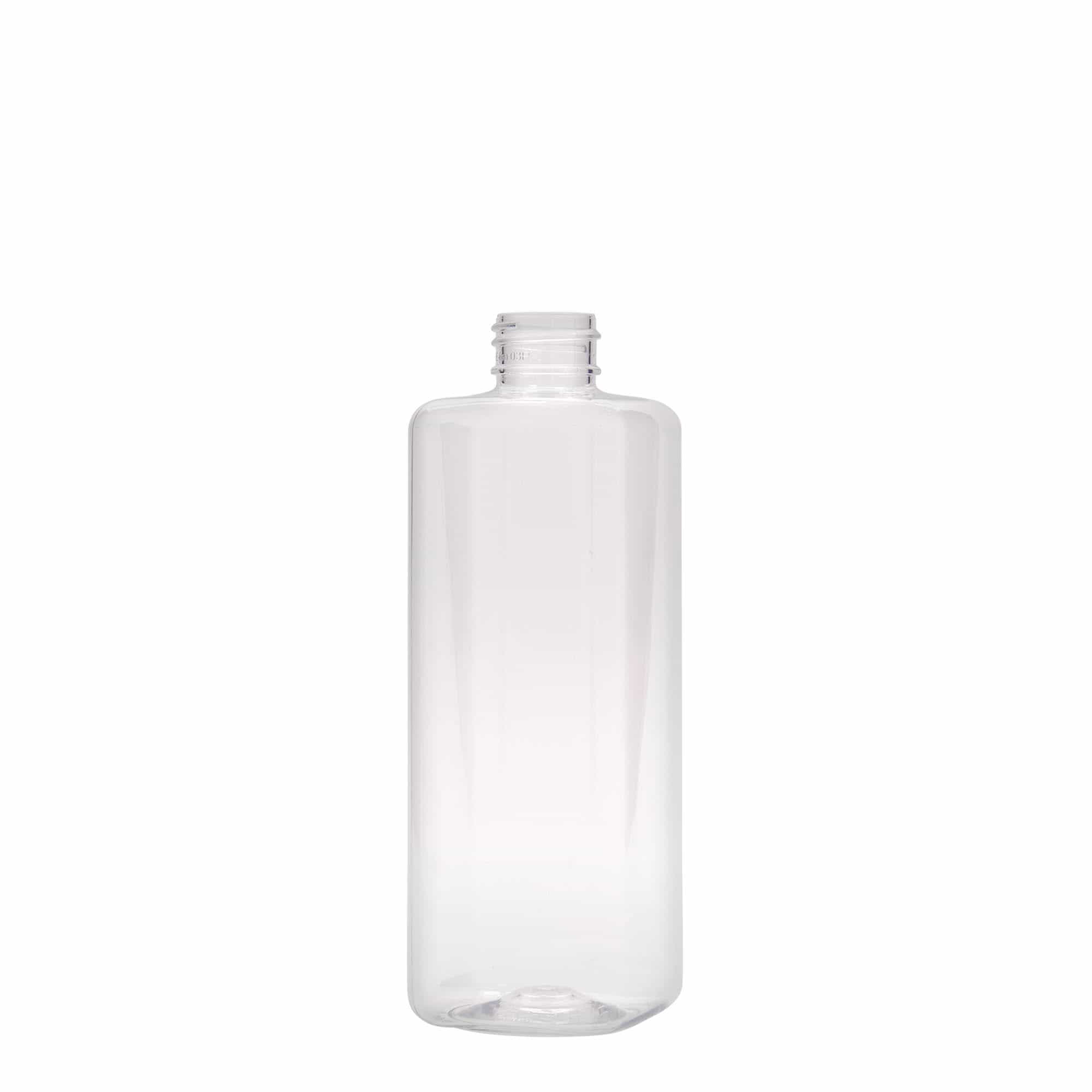 300 ml PET-flaske "Karl", kvadratisk, plast, åpning: GPI 24/410