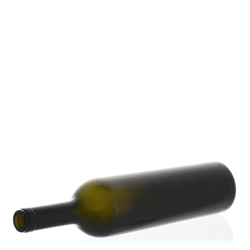 750 ml vinflaske "Liberty", antikkgrønn, åpning: Kork