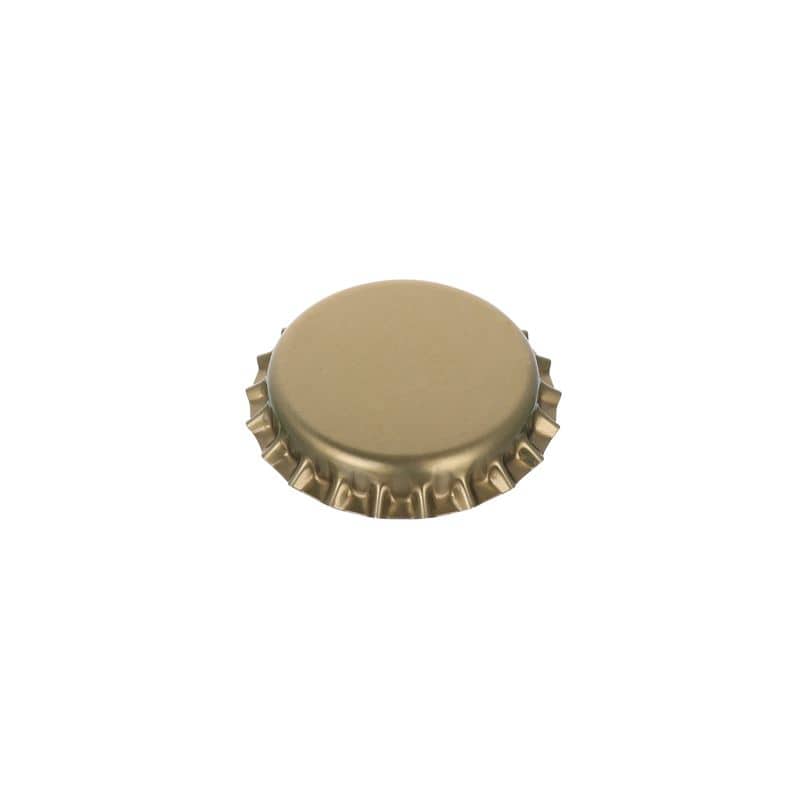 Kronlokk 26 mm, metall, gull