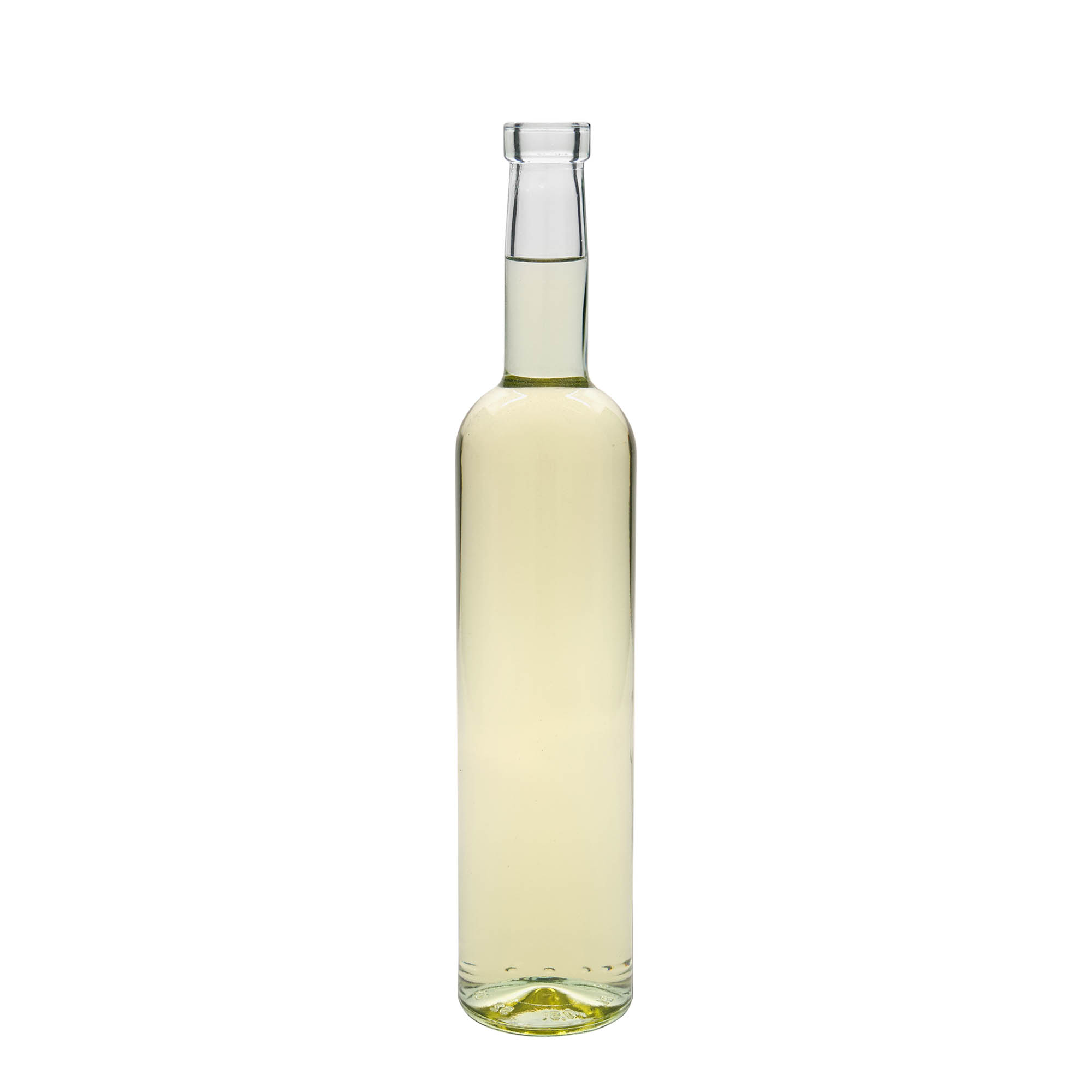 500 ml glassflaske 'Bordeaux', munn: kork 500 ml glassflaske 'Bordeaux', munn: kork