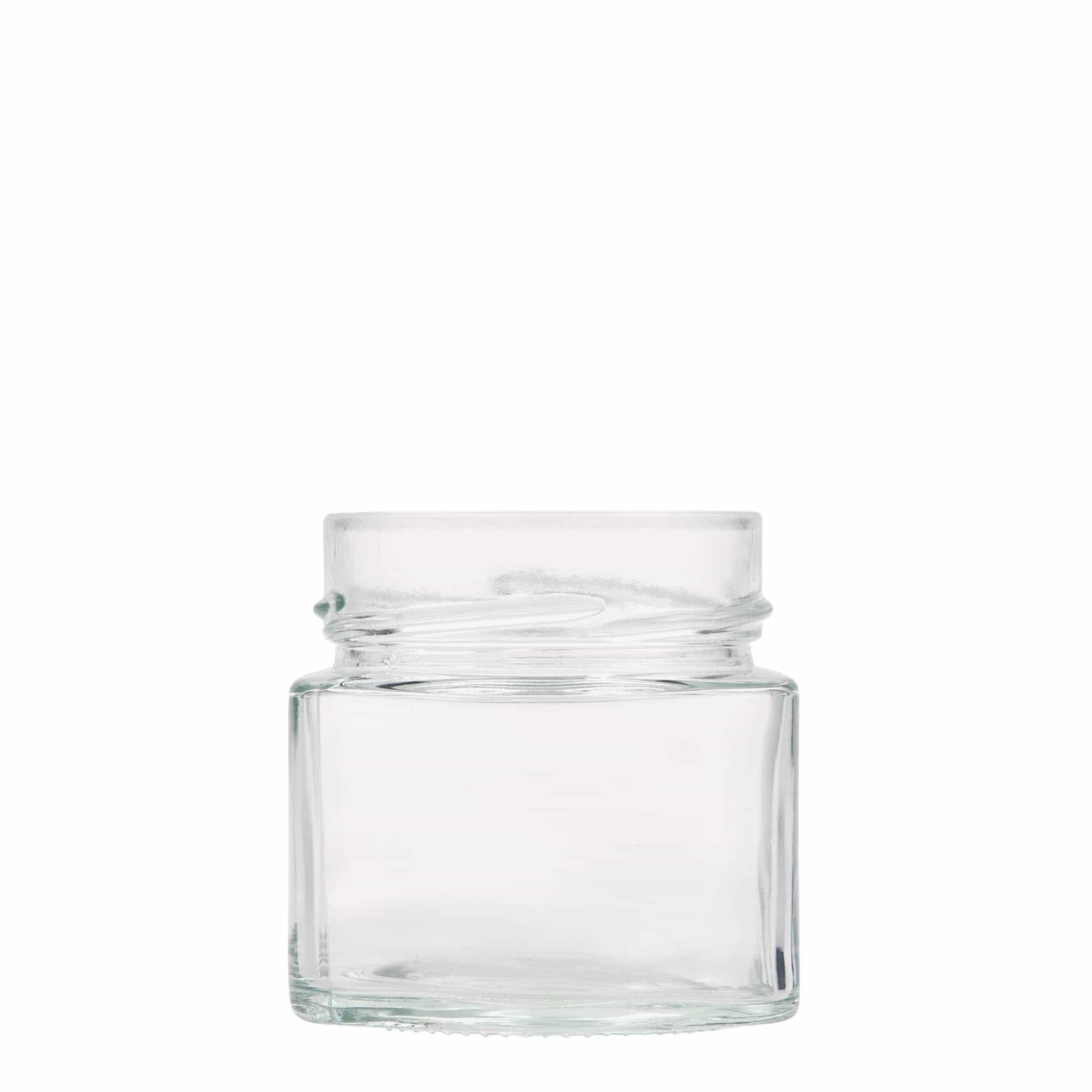 212 ml firkantglass "Kimba", åpning: Extra-Deep-Twist-Off (EDTO 70)