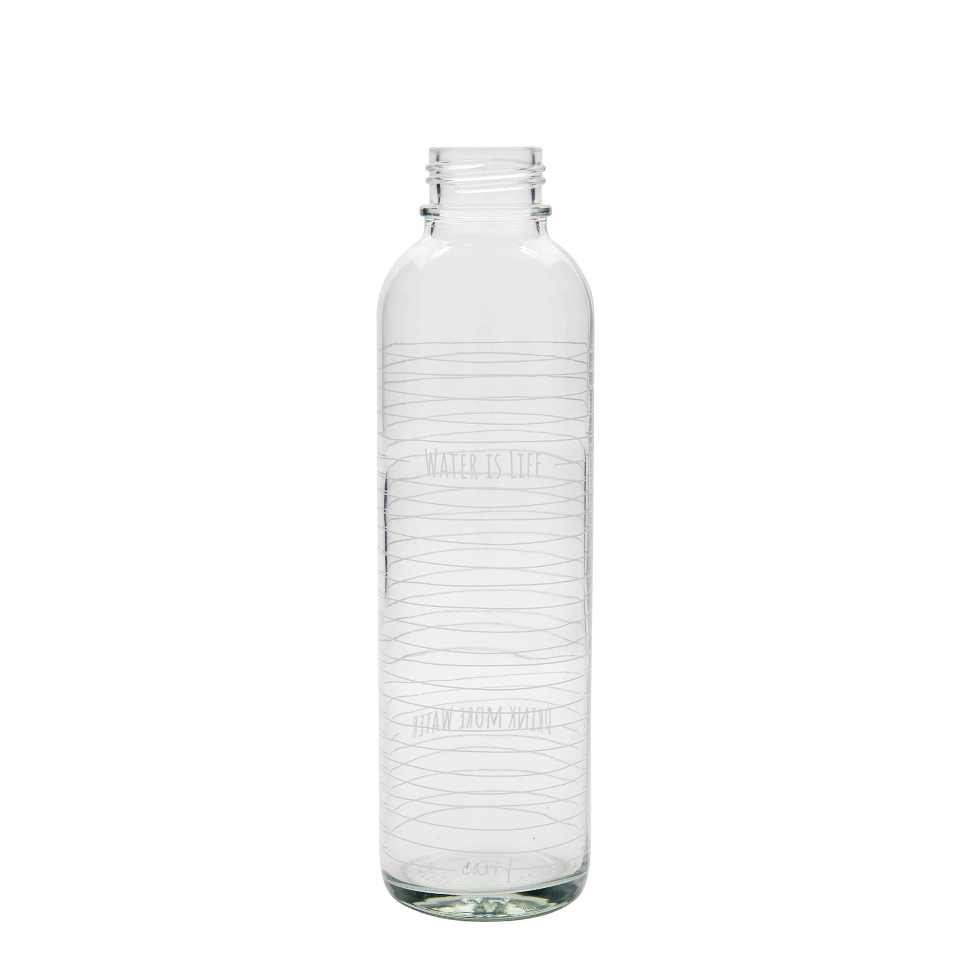 700 ml drikkeflaske CARRY Bottle 'Water is Life', åpning: skrukork