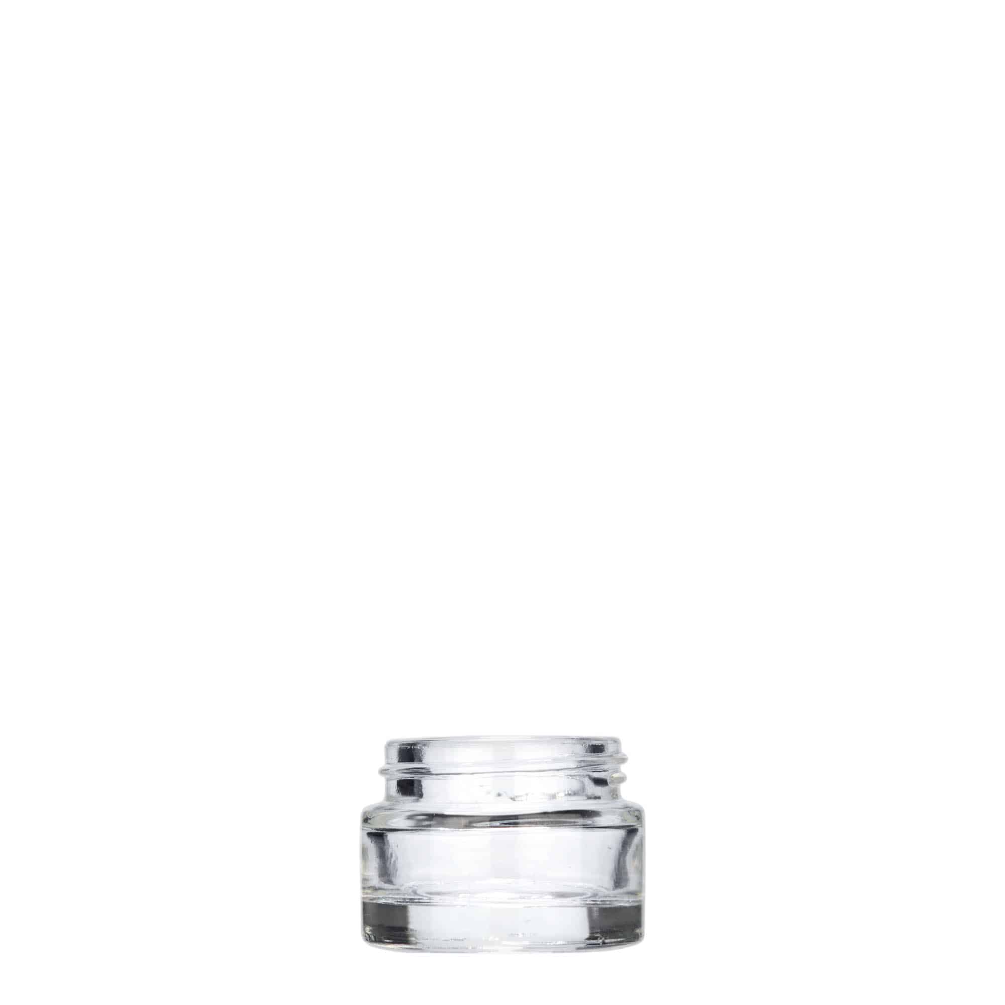 5 ml krukke "Beauty", glass, åpning: Skrulokk
