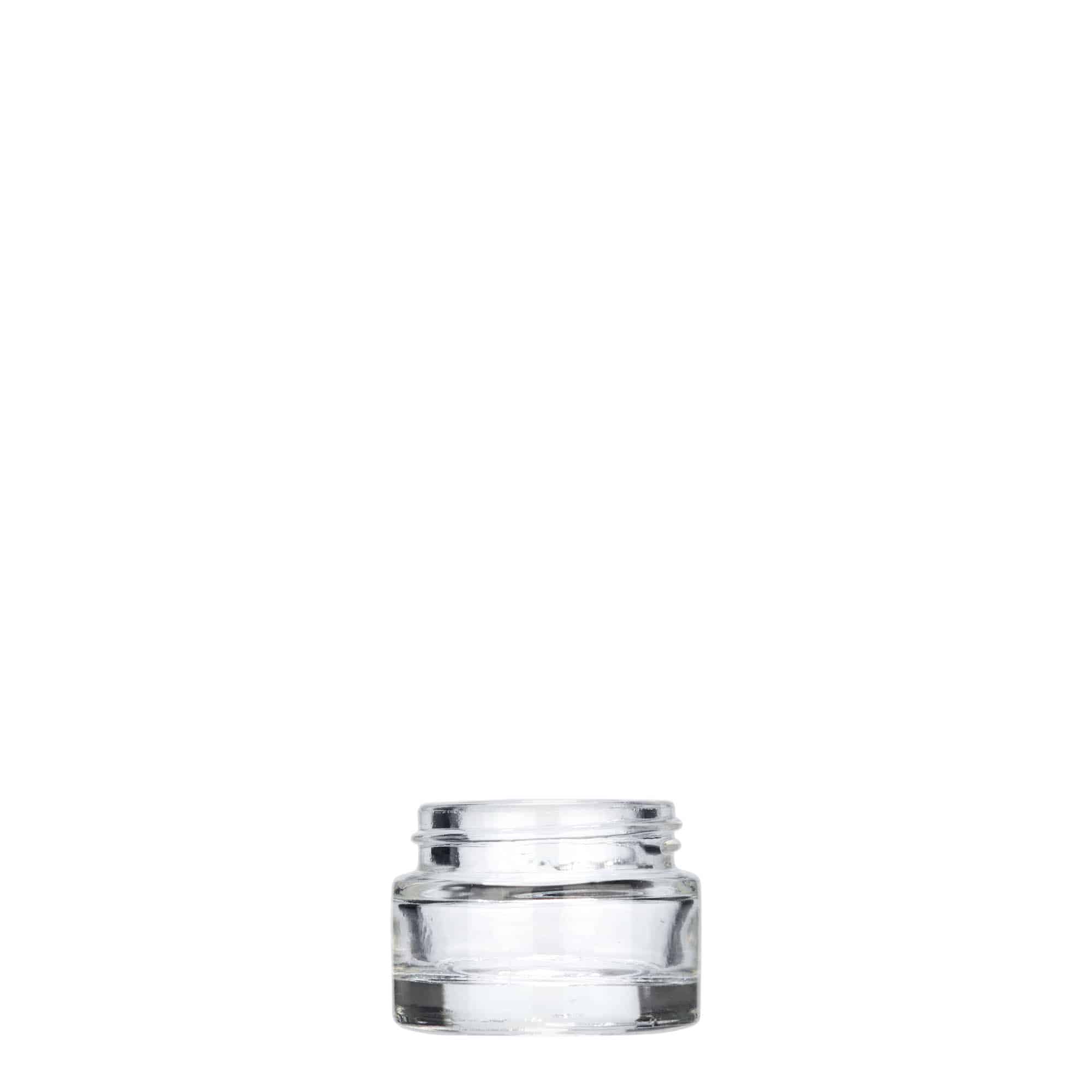5 ml krukke 'Beauty', glass, åpning: skrukork