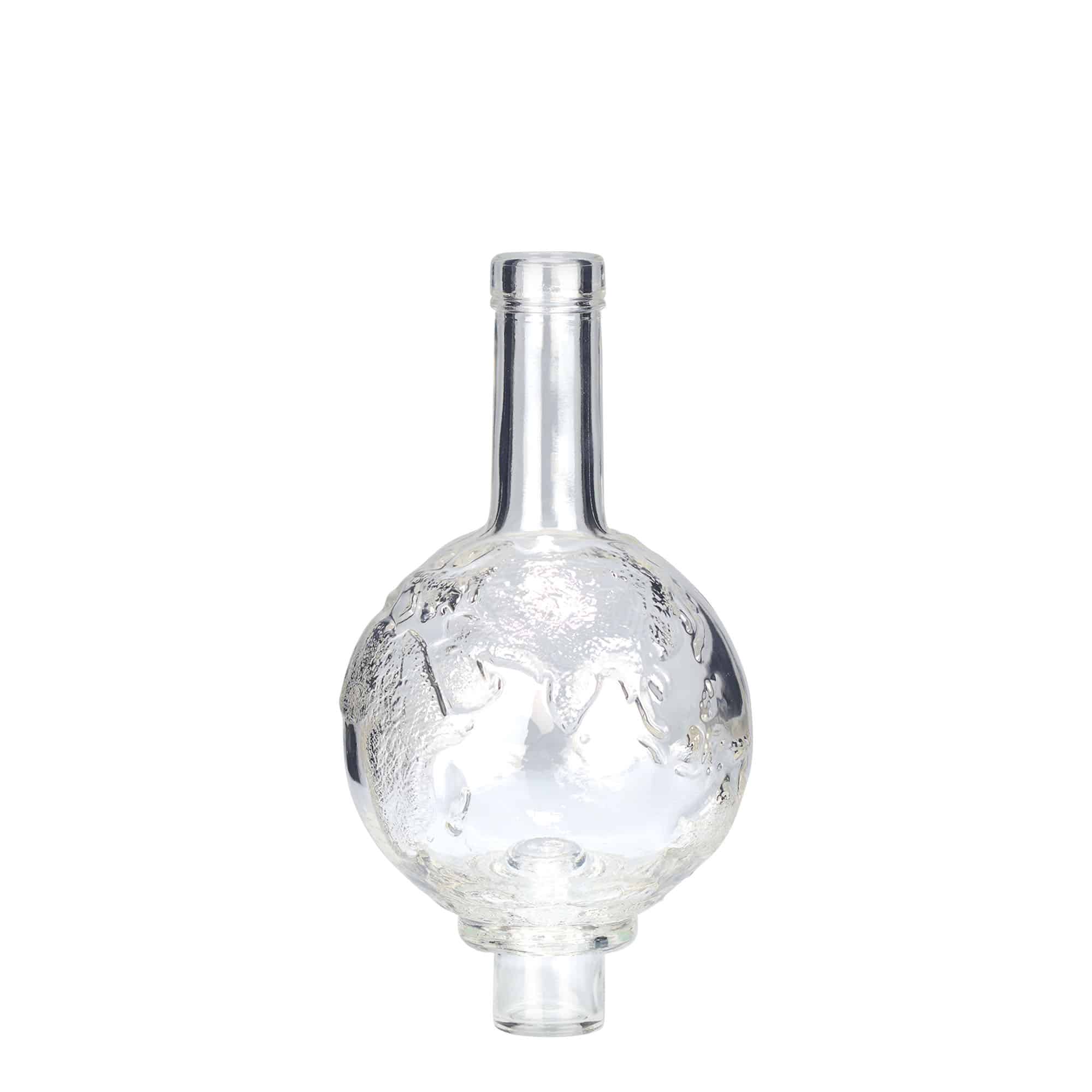 500 ml glassflaske "Globus', åpning: Kork