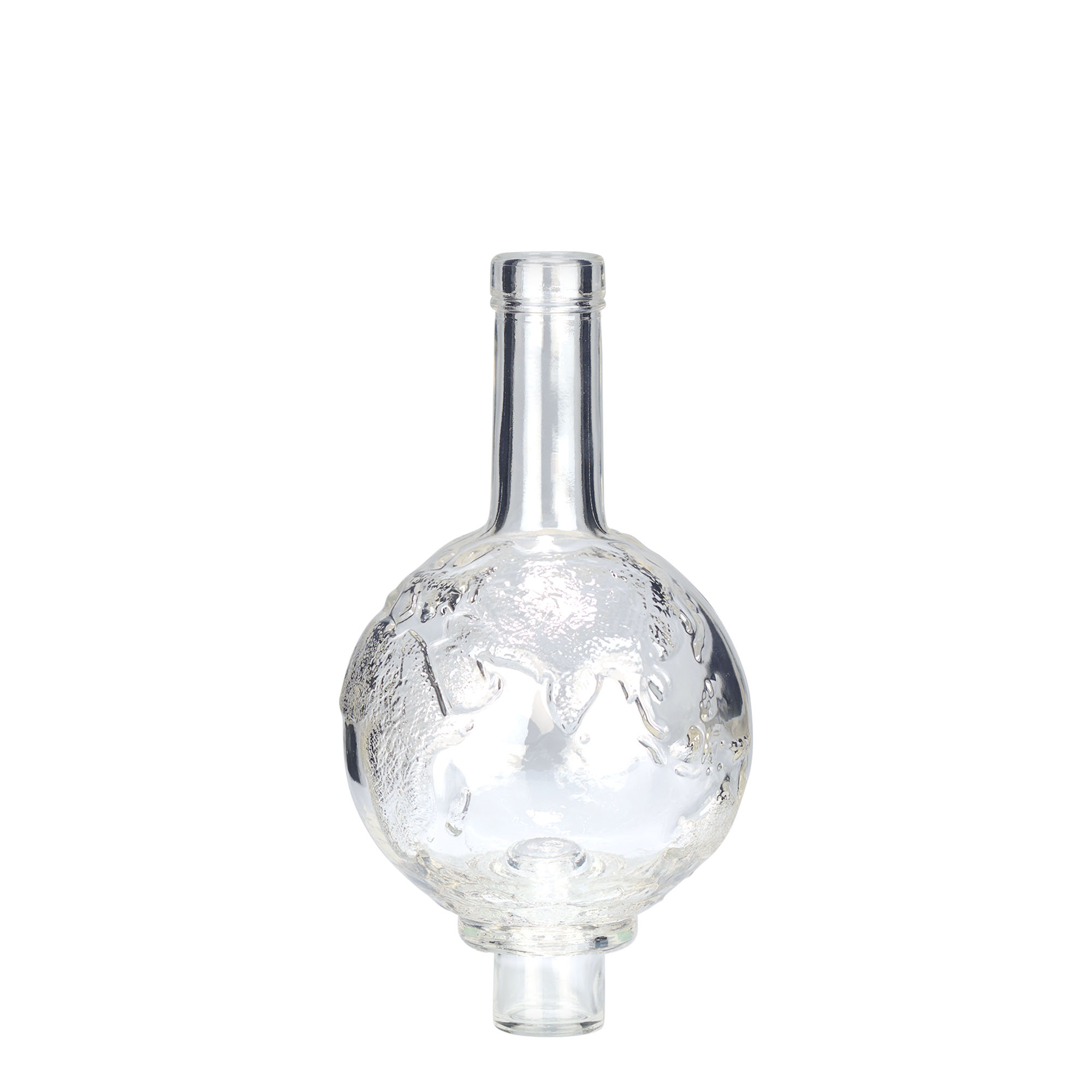 500 ml glassflaske 'Globus', åpning: kork