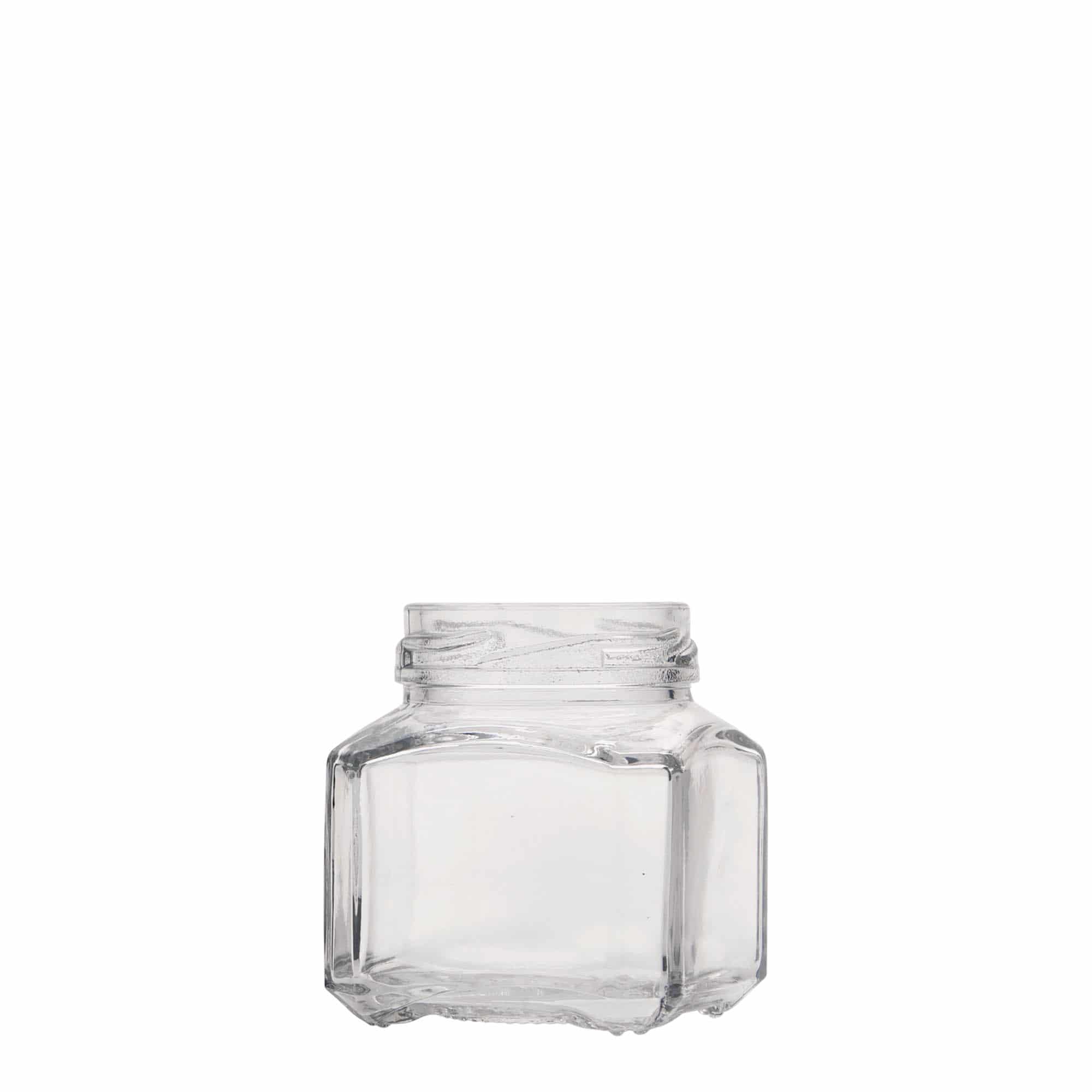 106 ml firkantet glass 'Mailand', åpning: Twist-Off (TO 48)