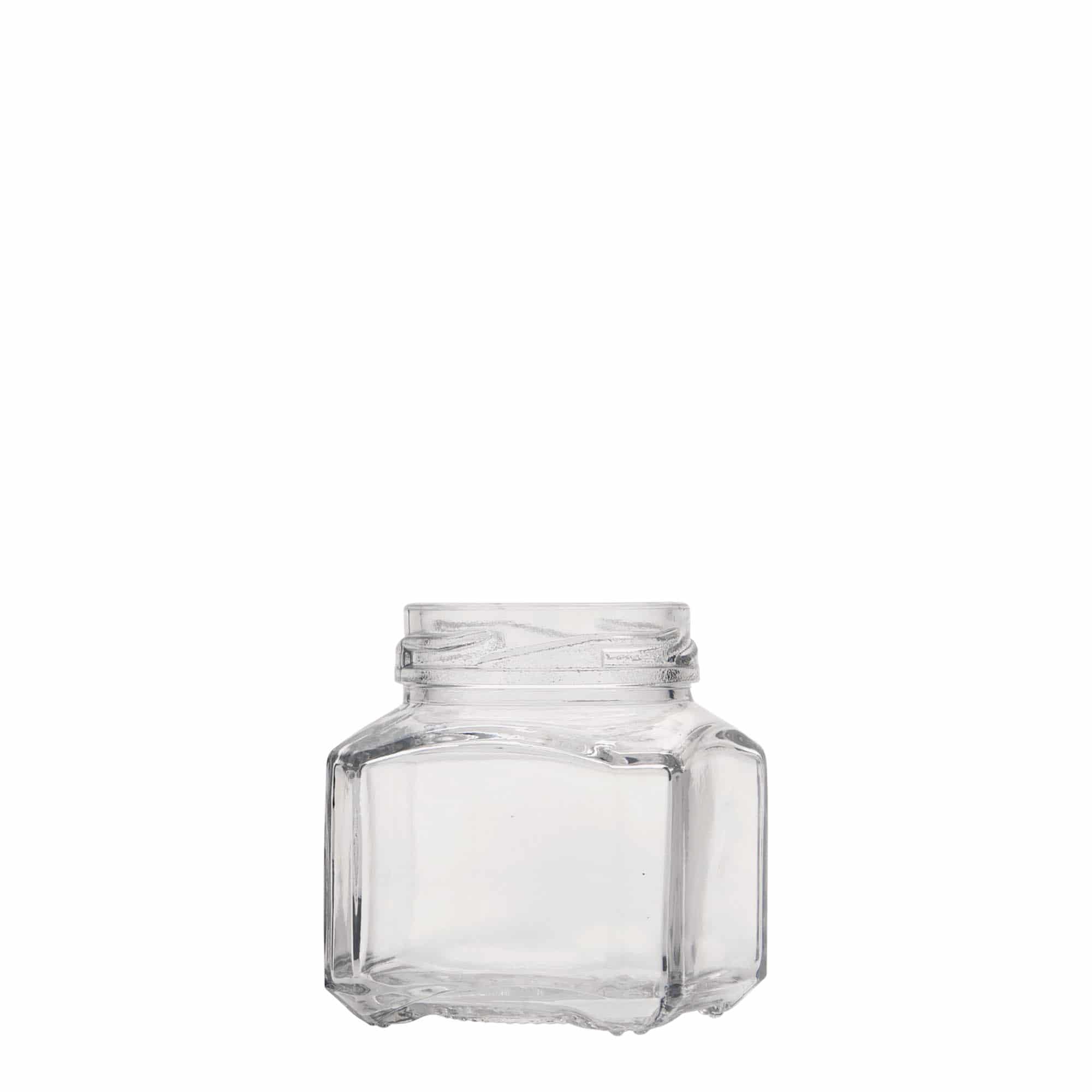 106 ml firkantet glass 'Mailand', åpning: Twist-Off (TO 48)