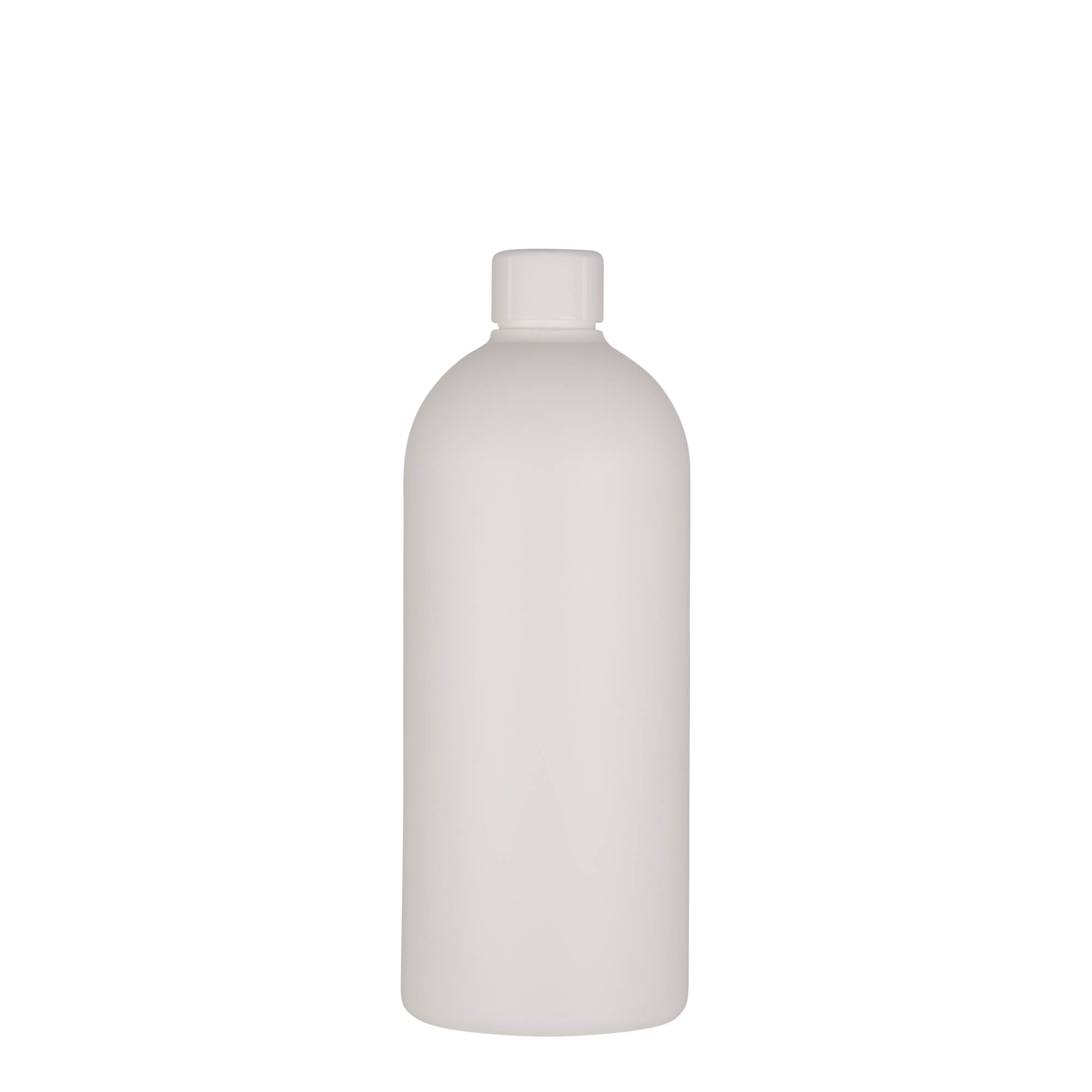 500 ml plastflaske 'Tuffy', HDPE, hvit, åpning: 24/410