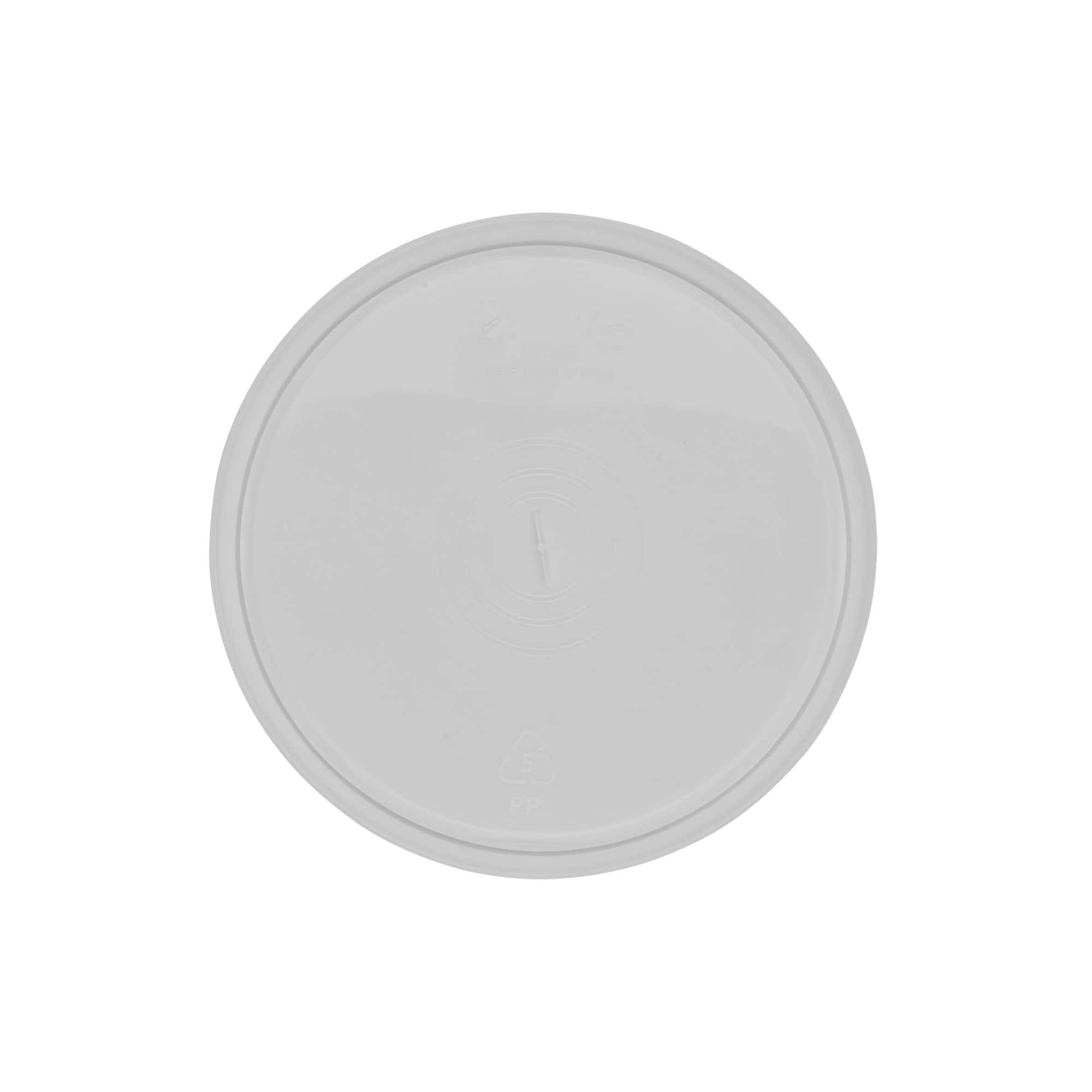 Lokks for 1,8 l bøtte, PP-plast, hvit