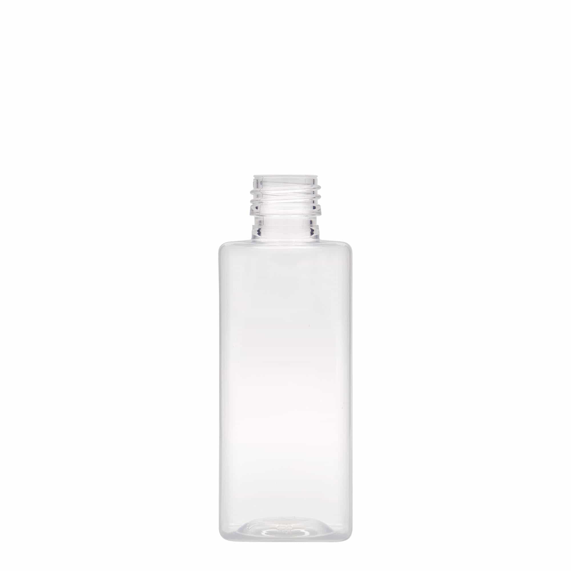 250 ml PET-flaske "Karl", kvadratisk, plast, åpning: PP 28 250 ml PET-flaske "Karl", kvadratisk, plast, åpning: PP 28