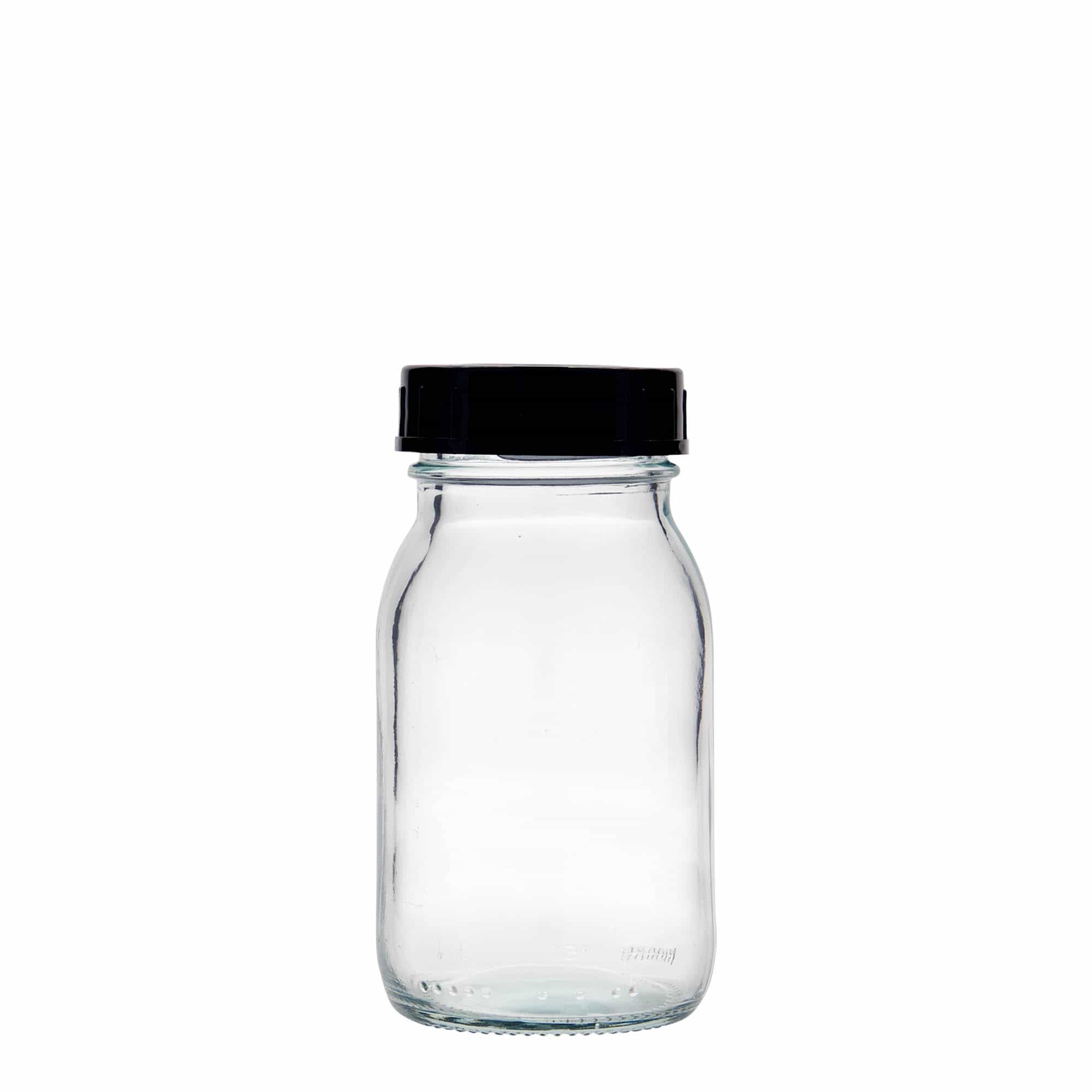 150 ml vidhalset glass, åpning: DIN 45