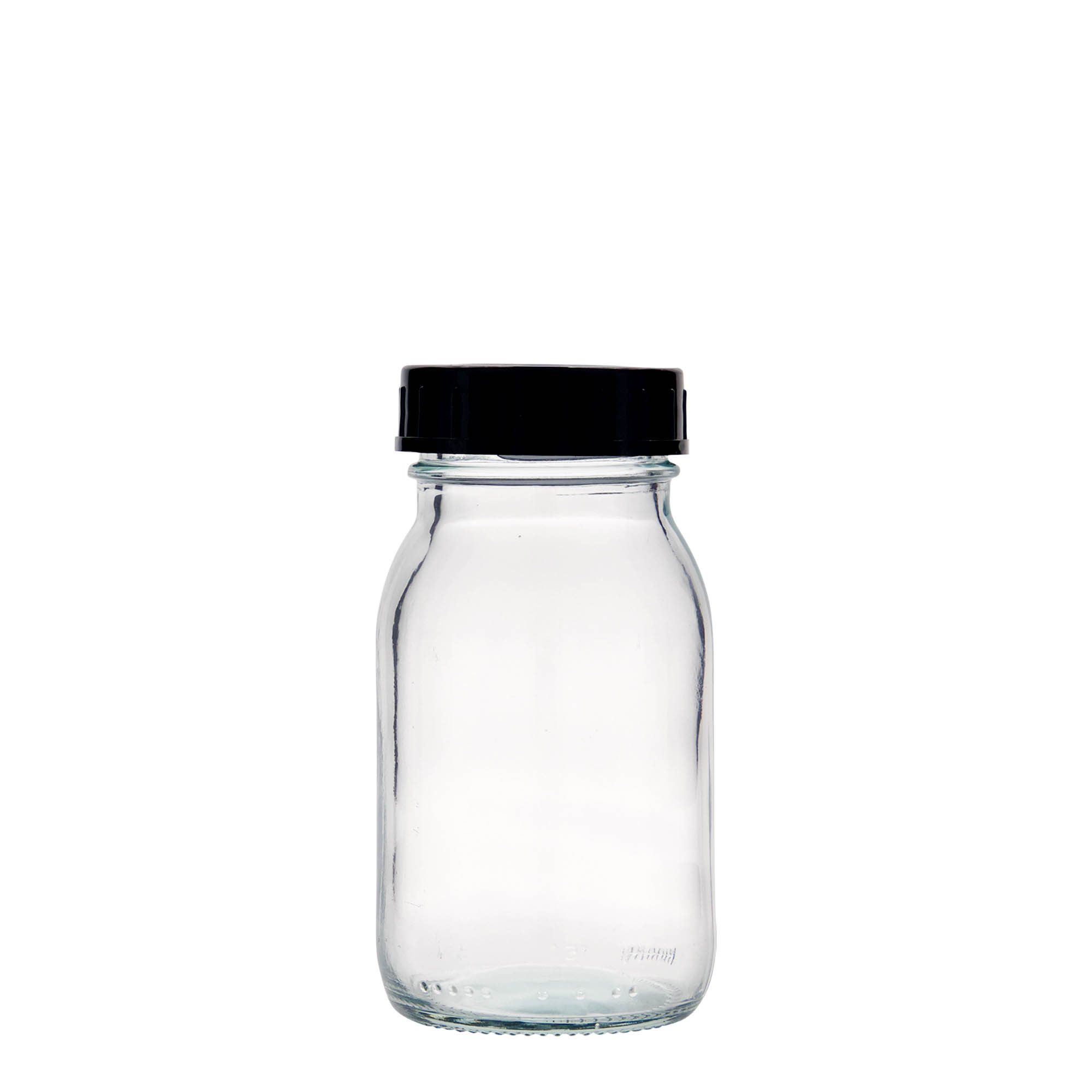 150 ml vid halsglass, åpning: DIN 45