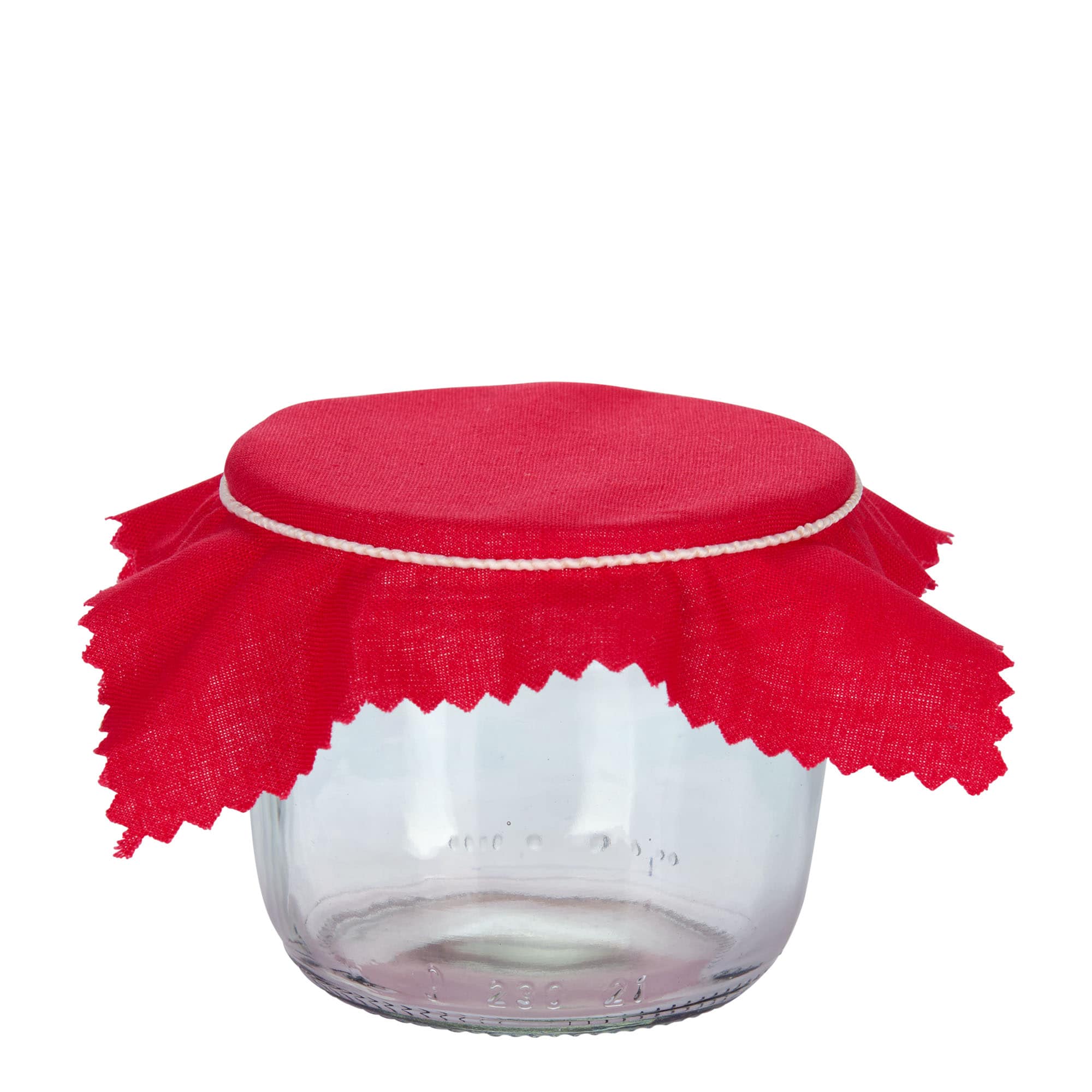 Stoffserviett 12x12, kvadratisk, tekstil, rød, åpning: TO38-TO53 Stoffserviett 12x12, kvadratisk, tekstil, rød, åpning: TO38-TO53