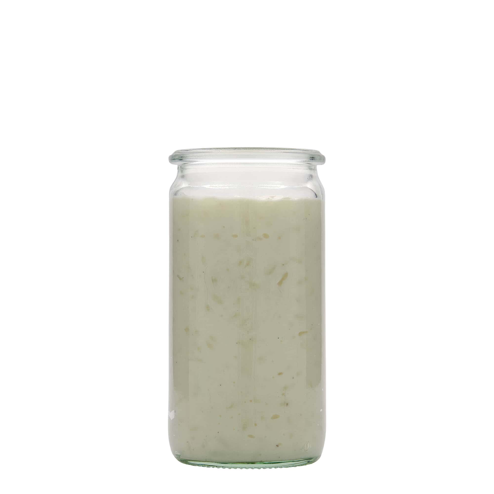 340 ml WECK-sylinderglass, åpning: rund kant