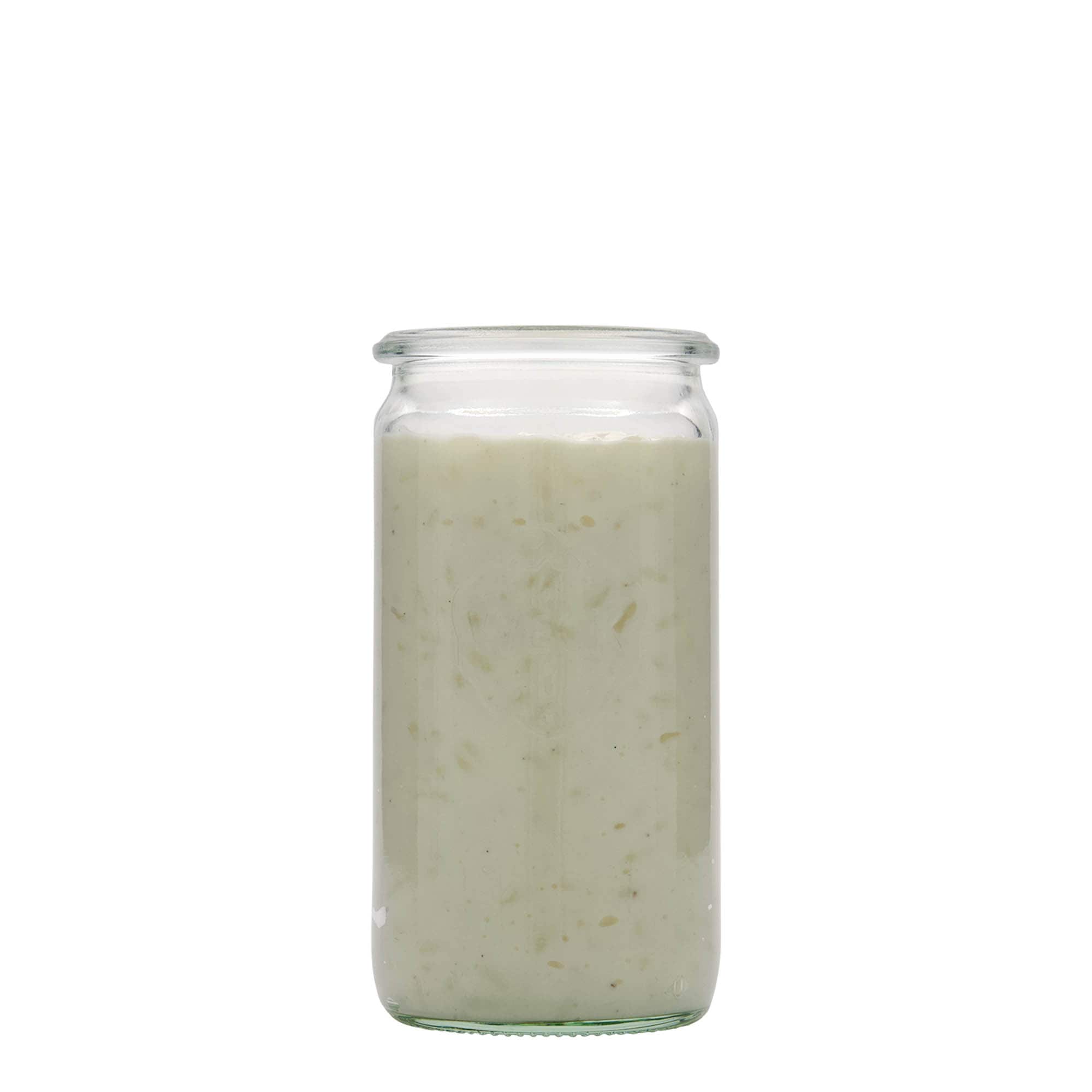 340 ml WECK-sylinderglass, åpning: rundkant