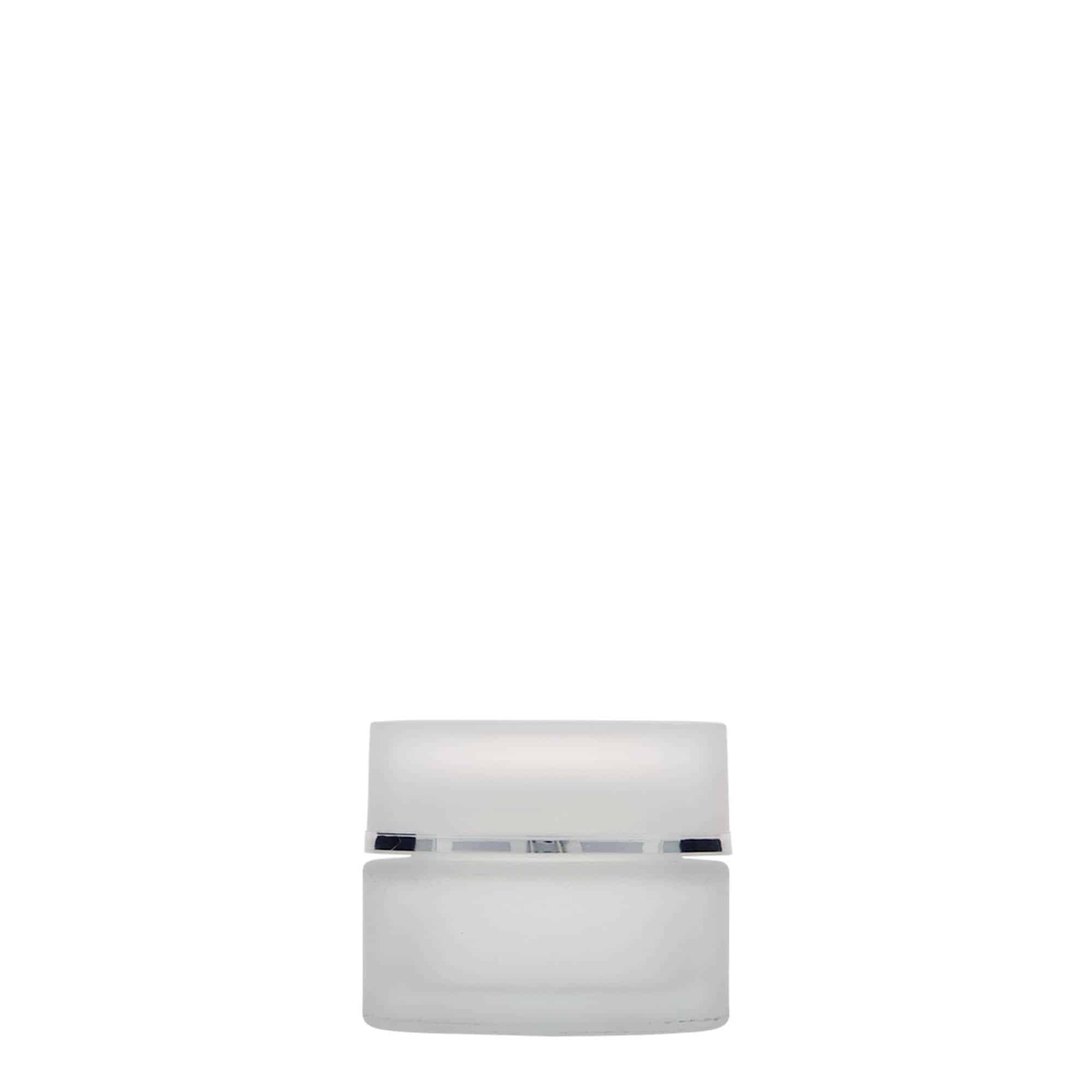 15 ml krukke "Platin Edition", glass, iset, åpning: Skrulokk