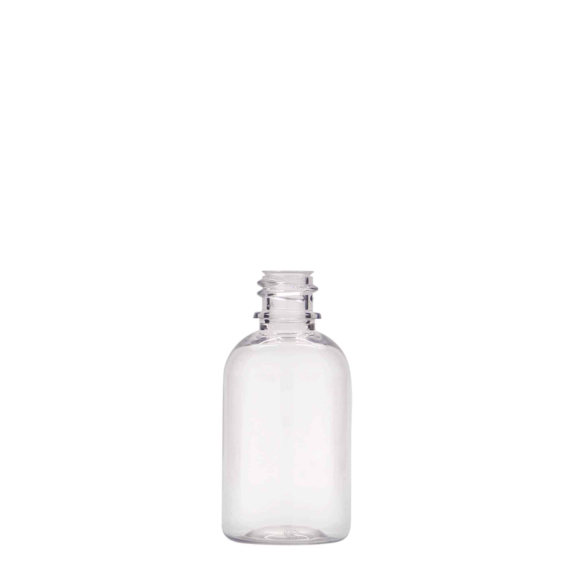 50 ml PET-medisinflaske "Easy Living", plast, åpning: DIN 18