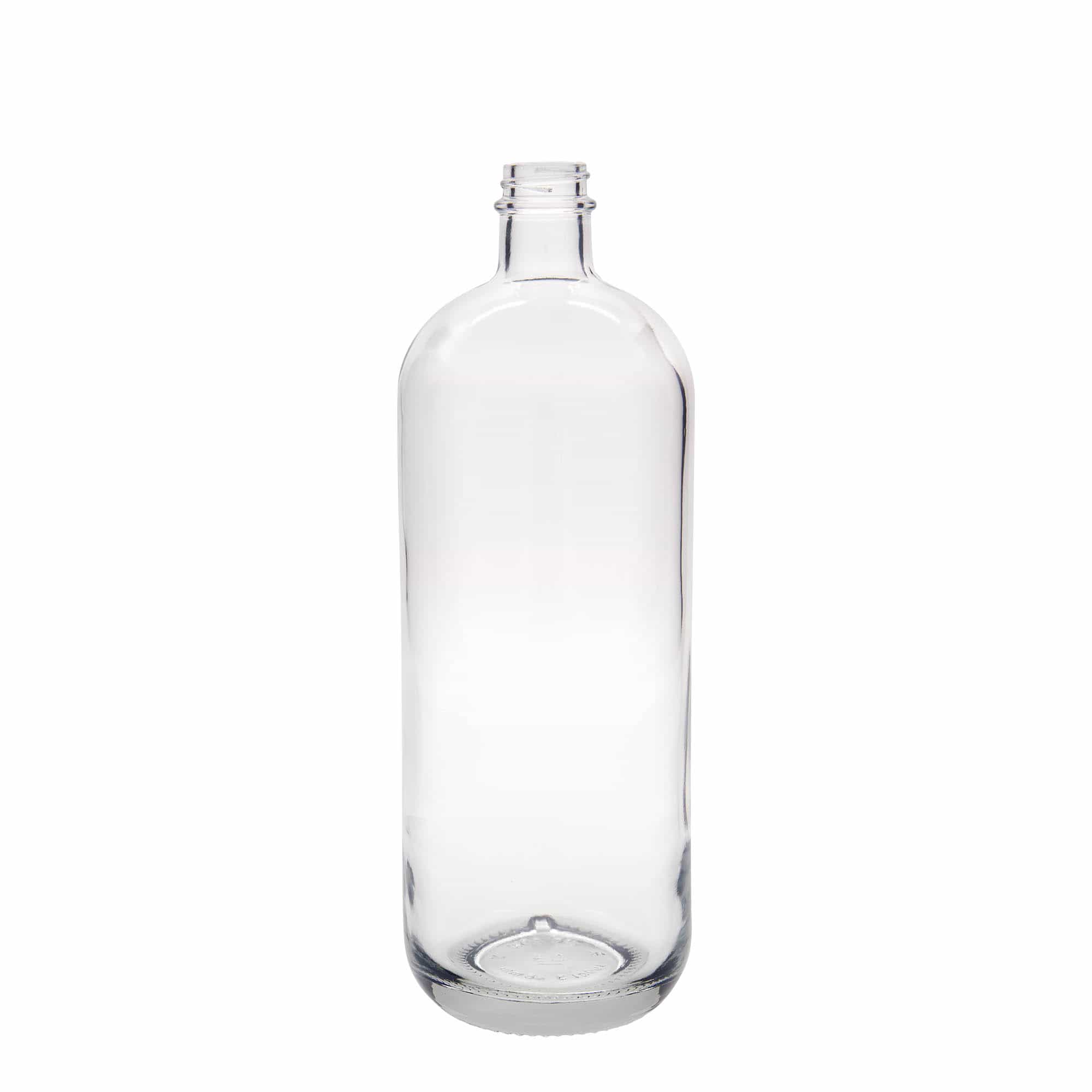1000 ml glassflaske "Lotto", åpning: GPI 28 1000 ml glassflaske "Lotto", åpning: GPI 28