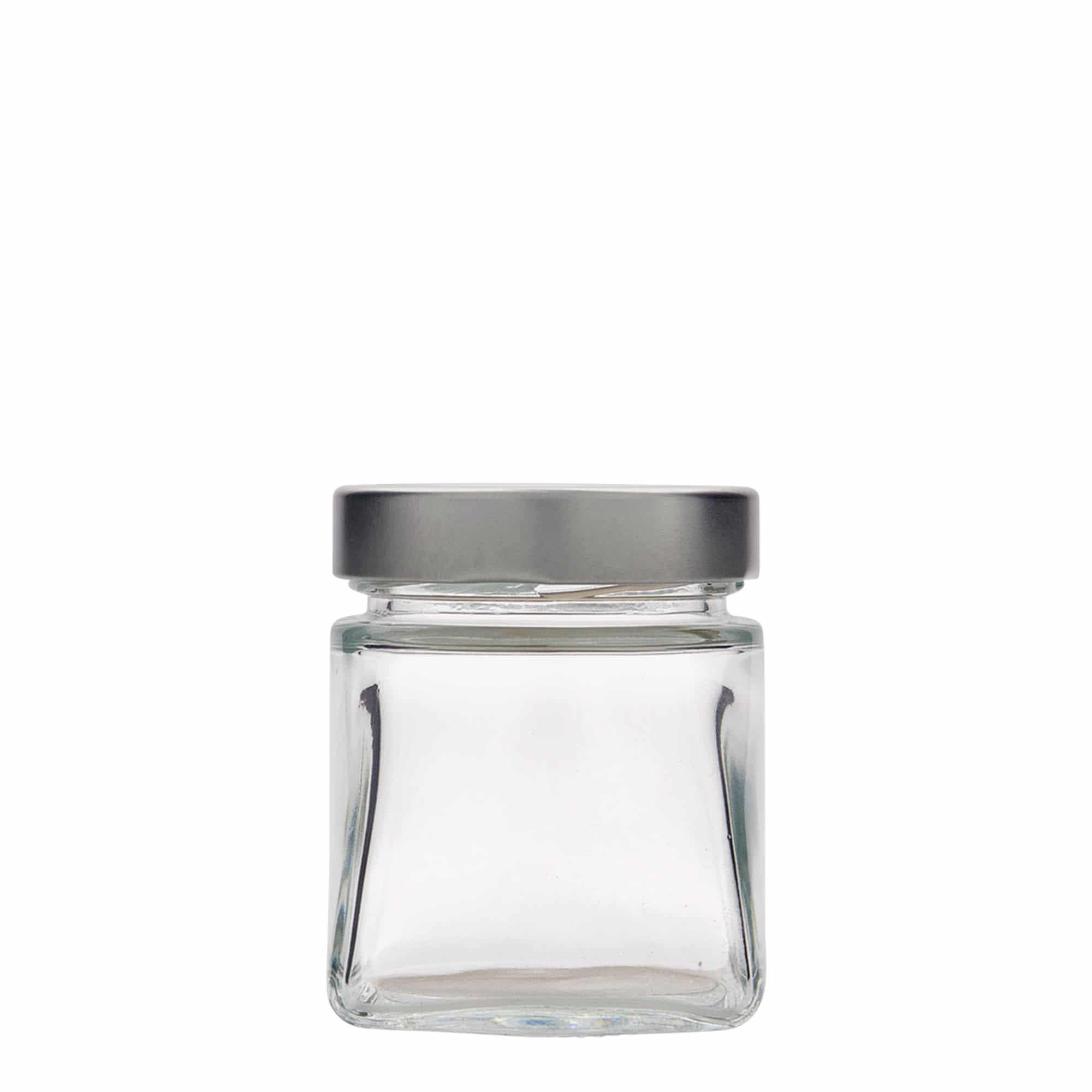 212 ml firkantglass "Luxor", åpning: Deep-Twist-Off (DTO 63)
