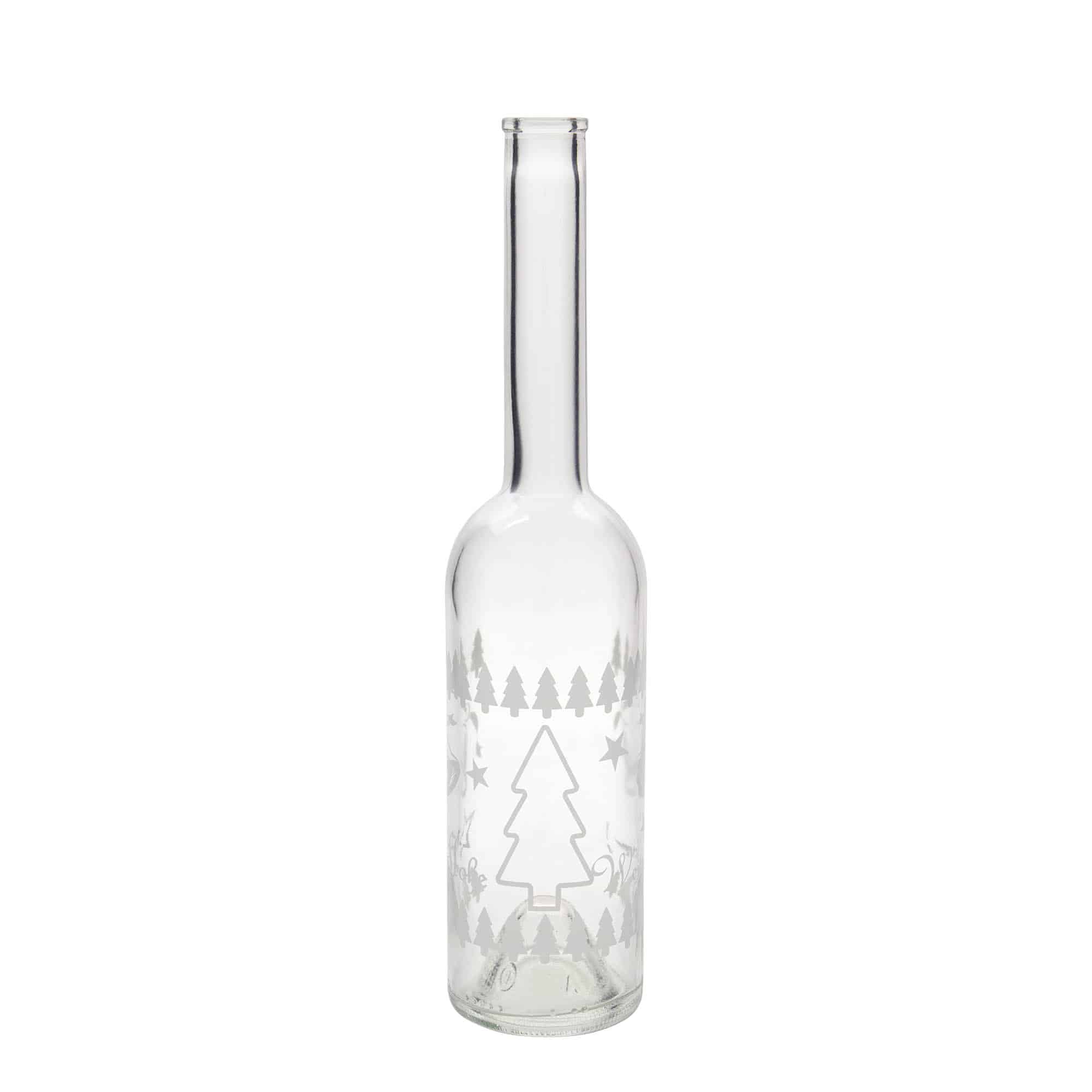 500 ml glassflaske 'Opera', motiv: Klassisk jul, åpning: kork 500 ml glassflaske 'Opera', motiv: Klassisk jul, åpning: kork