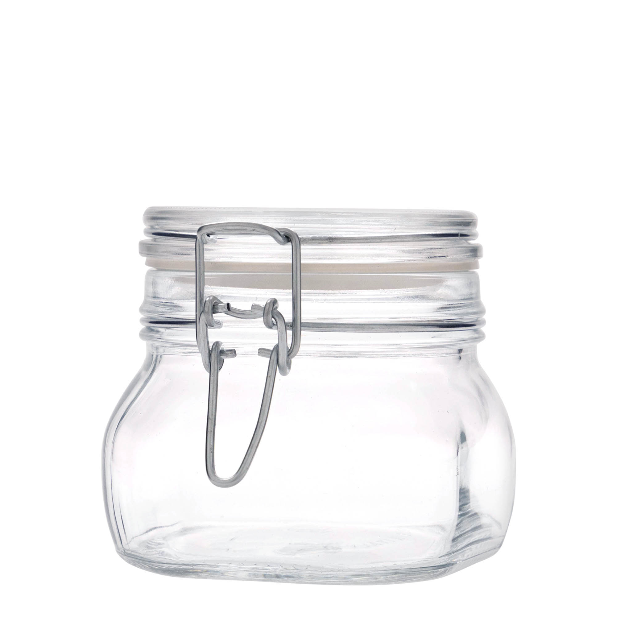 500 ml trådspenneglass 'Fido', firkantet, åpning: trådspenne-lukking 500 ml trådspenneglass 'Fido', firkantet, åpning: trådspenne-lukking