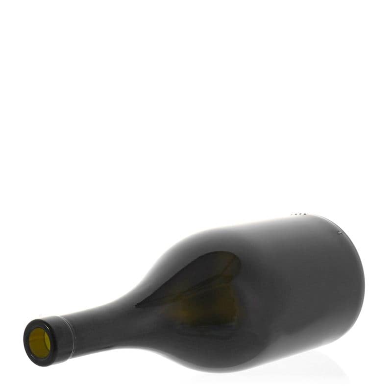 750 ml vinflaske "Exclusive", antikkgrønn, åpning: Kork