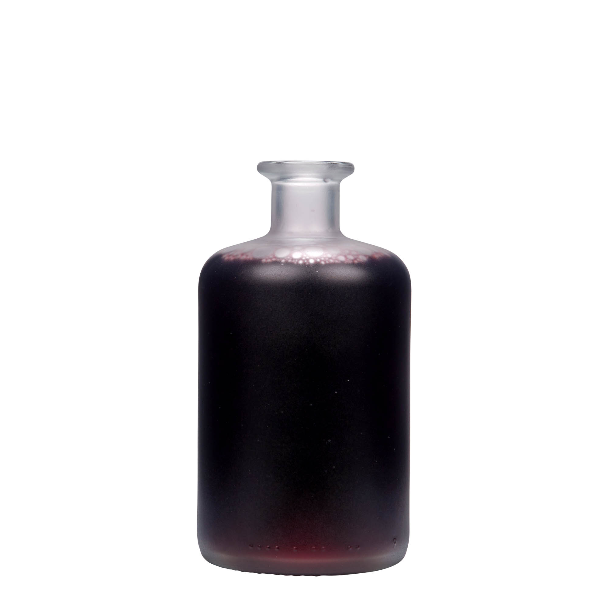500 ml glassflaske apotek, avkjølt, åpning: kork