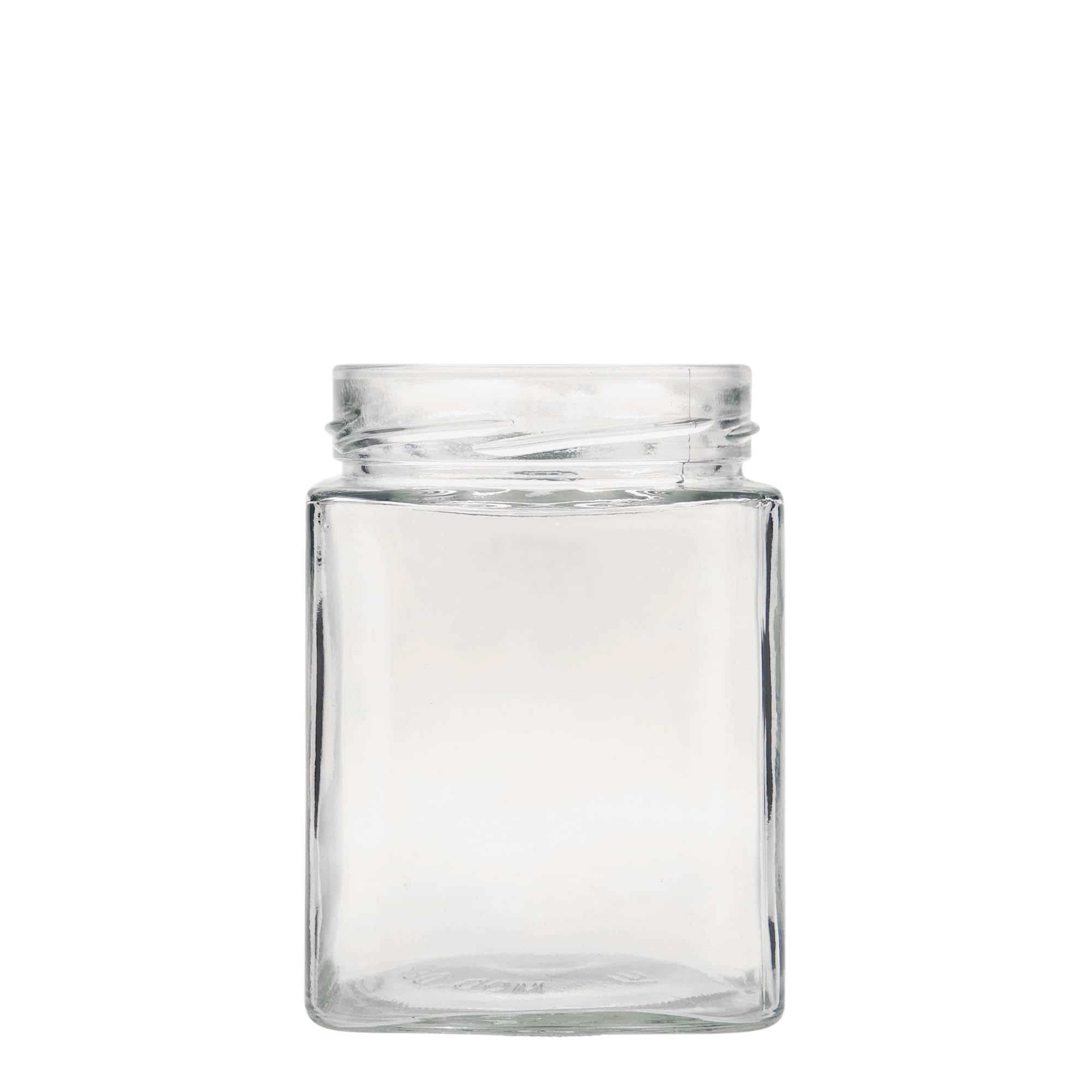 580 ml firkantglass "Ikarus", åpning: Deep-Twist-Off (DTO 82)