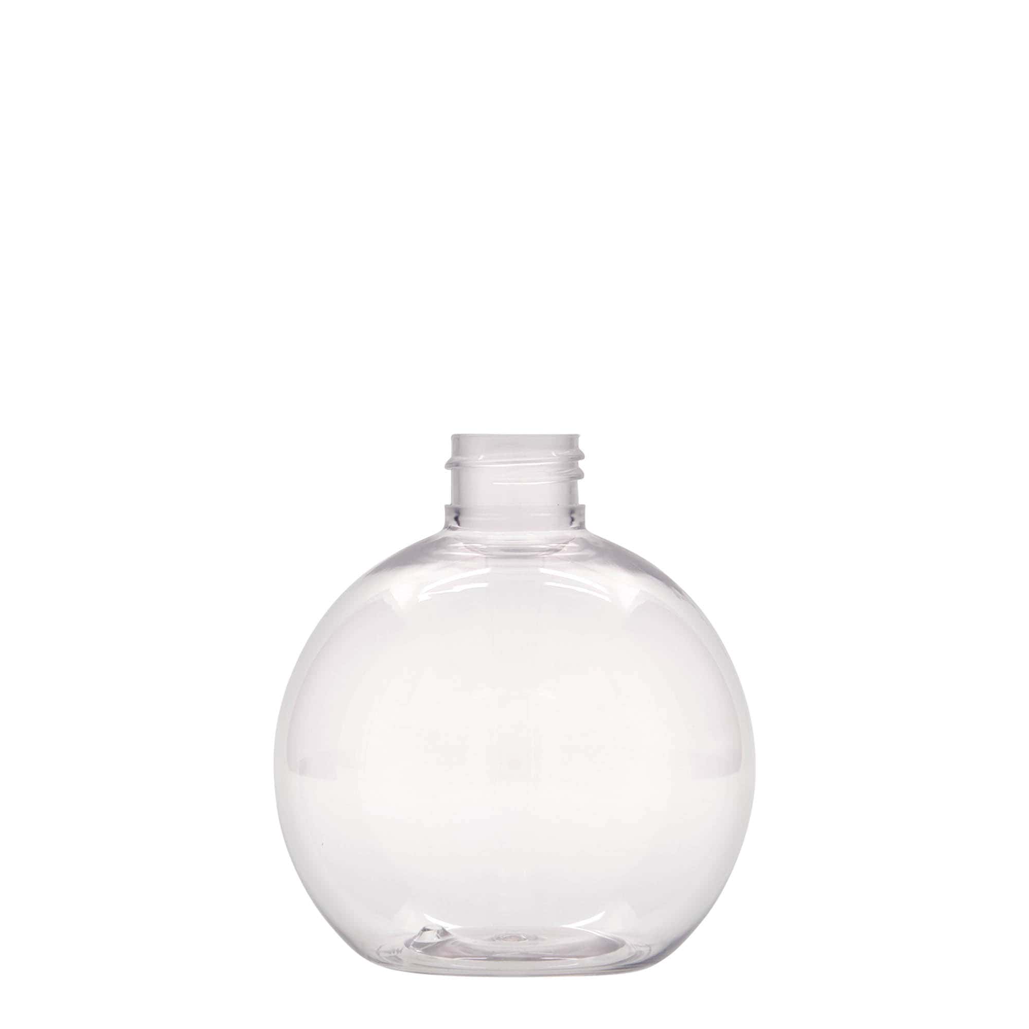 250 ml PET-flaske "Perry', rund, plast, åpning: GPI 24/410