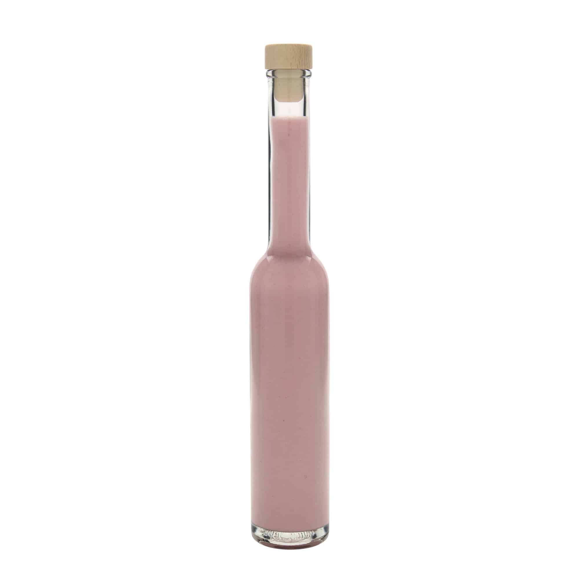 200 ml glassflaske "Platina", åpning: Kork