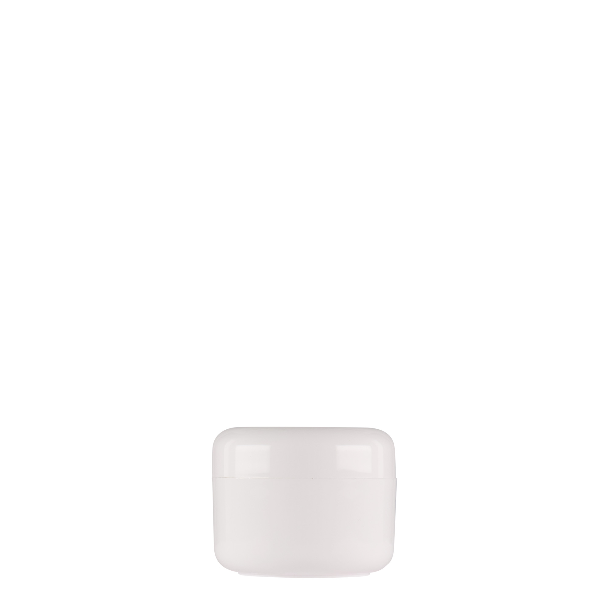 15 ml plastboks 'Bianca', PP, hvit, åpning: skrukork 15 ml plastboks 'Bianca', PP, hvit, åpning: skrukork