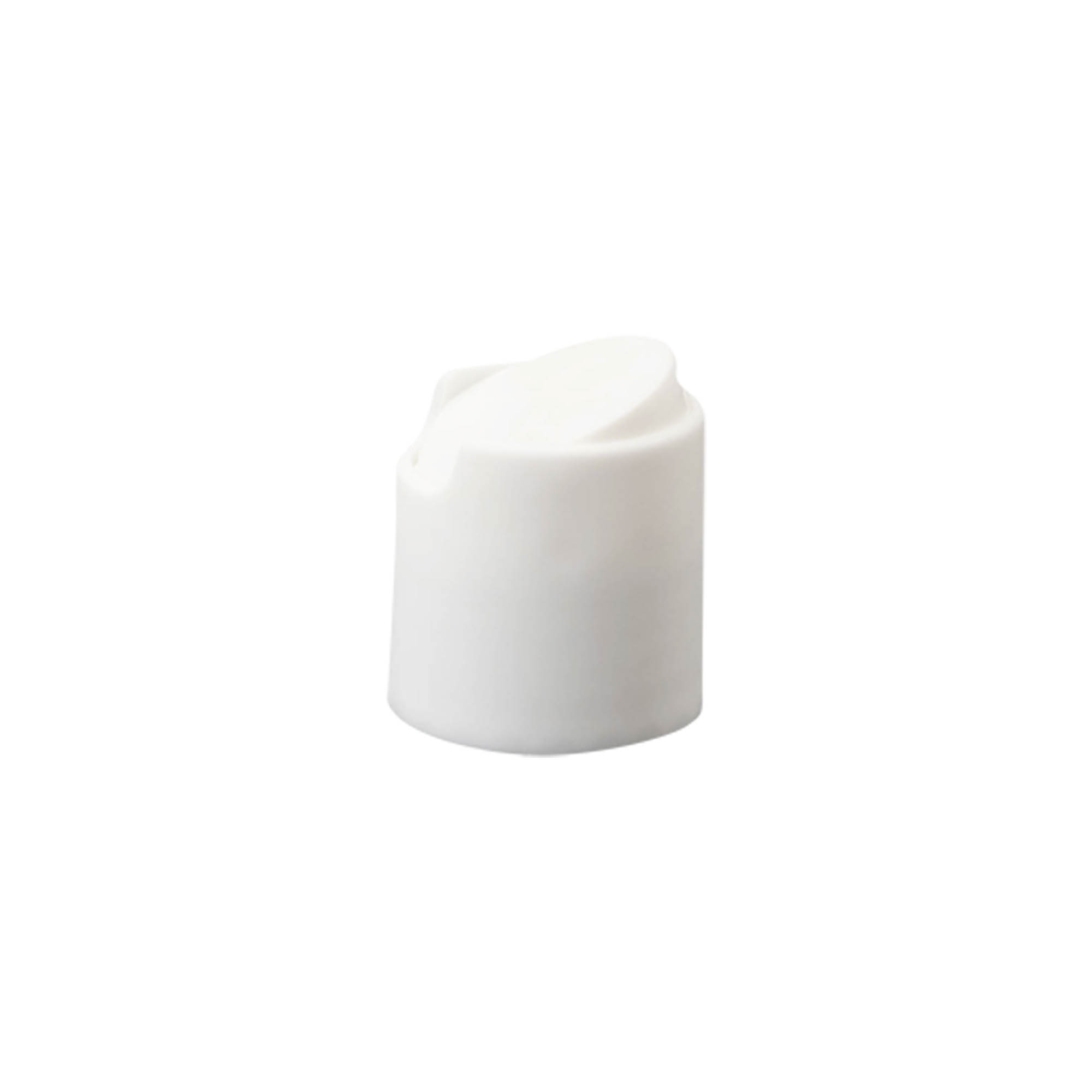 Skrukork Disc Top, PP-plast, hvit, for åpning: 24/410