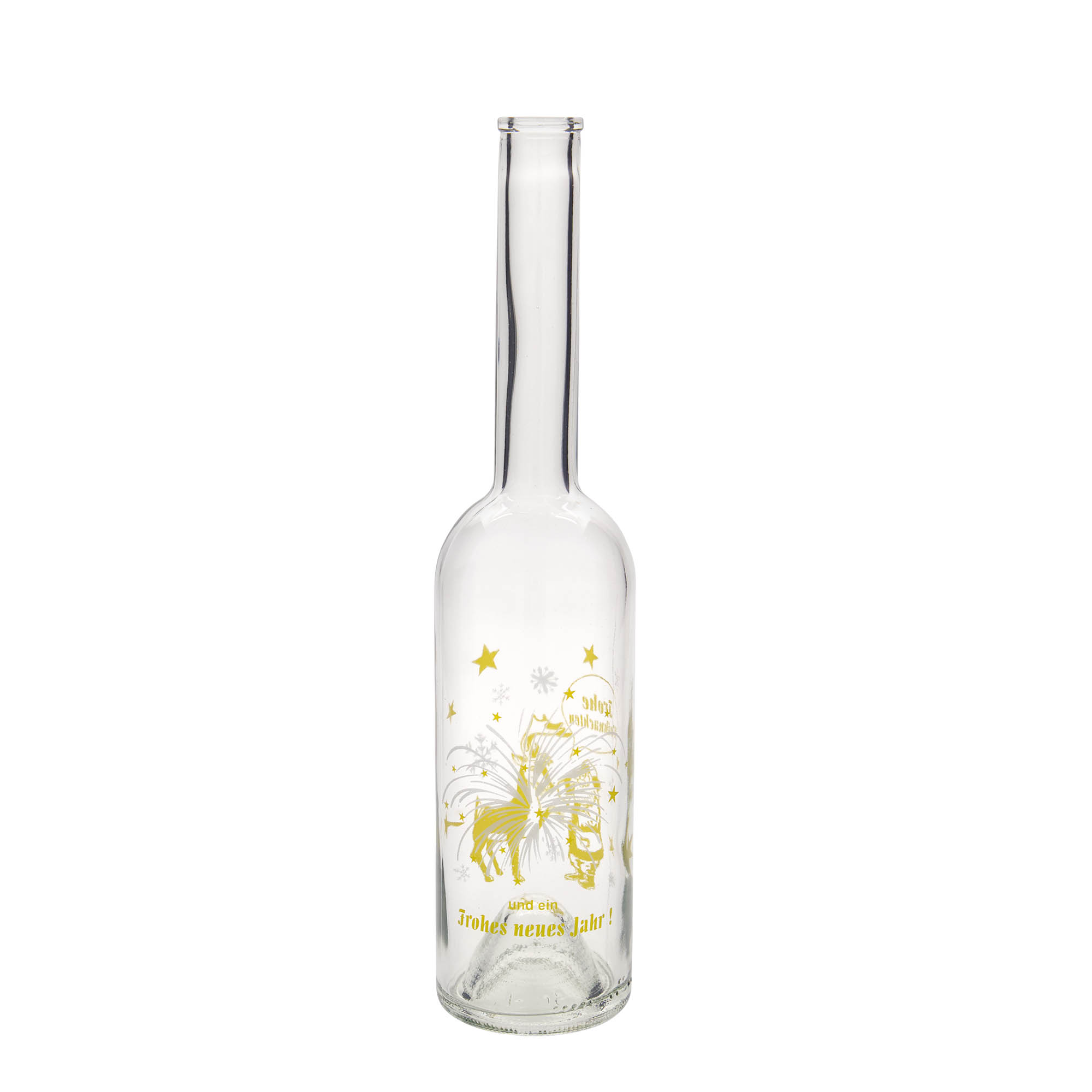 500 ml glassflaske 'Opera', motiv: Fyrverkeri, åpning: Kork